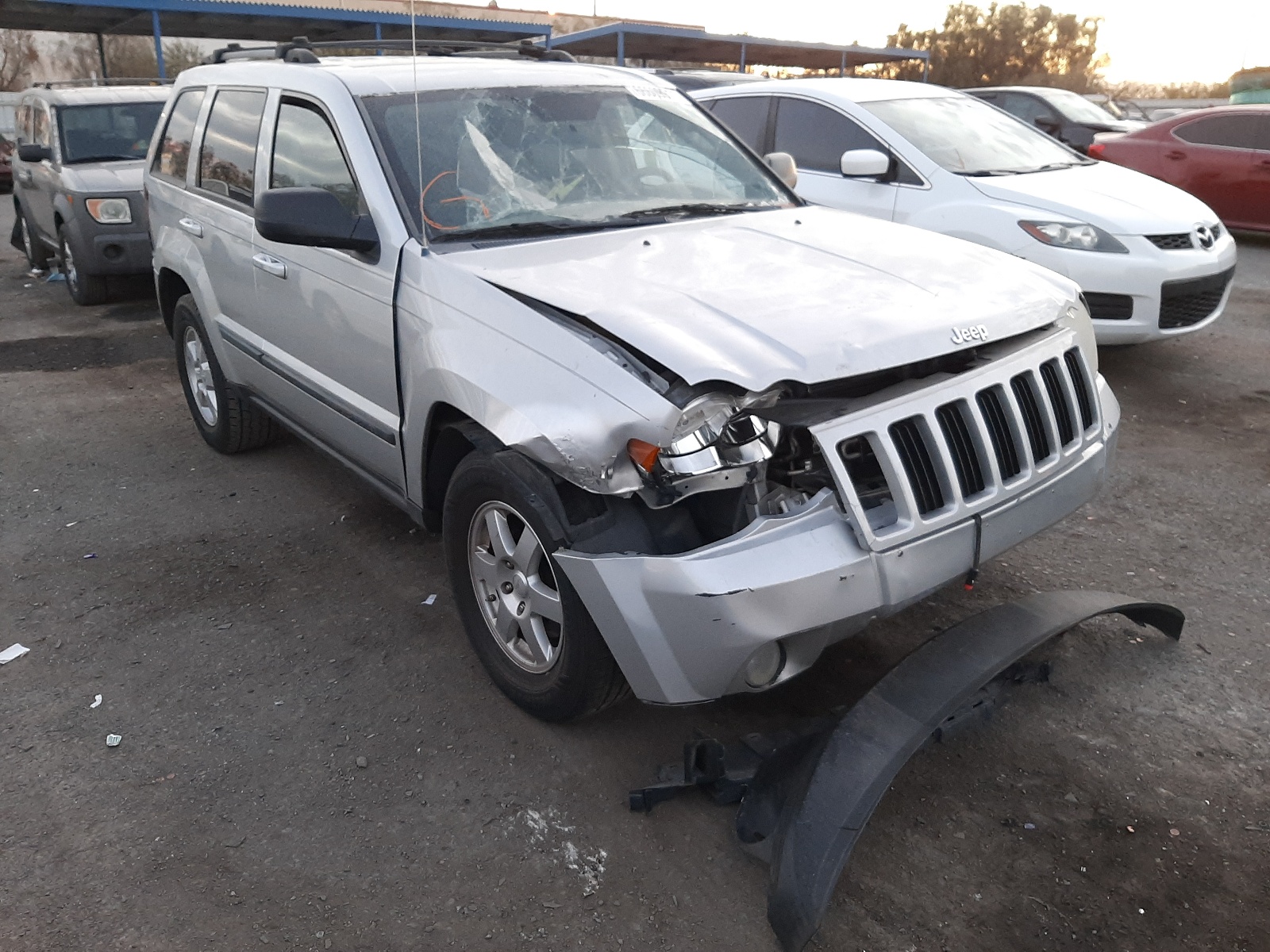 JEEP GRAND CHER 2008 with VIN 1J8GR48K58C197350 - Photo from auction