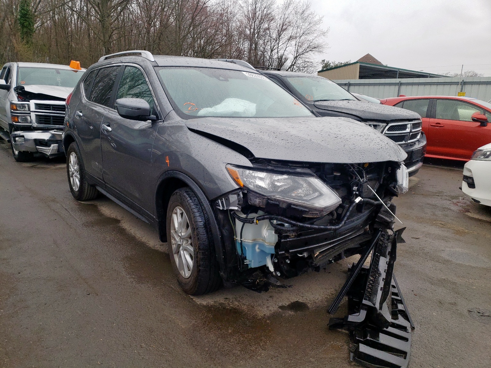NISSAN ROGUE S 2020 with VIN KNMAT2MV9LP515698 - Photo from auction