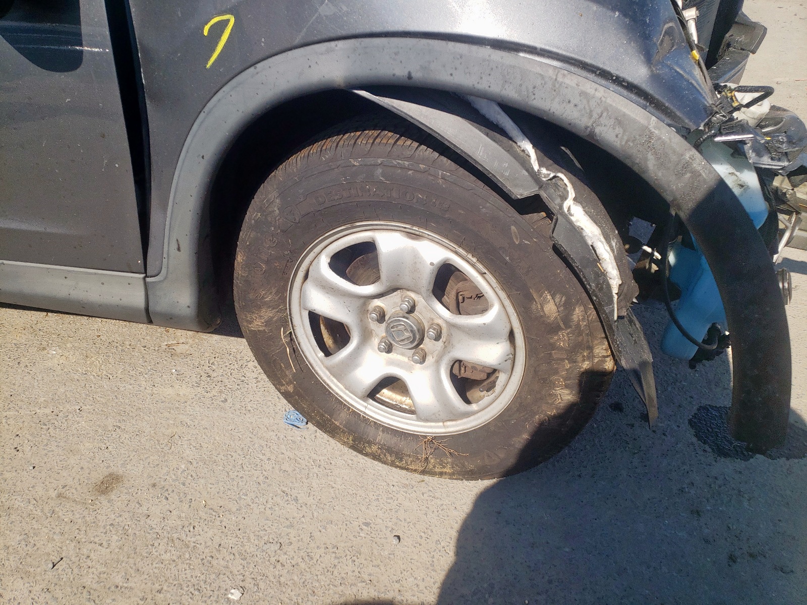 Photo 9 from auction – 2014 HONDA CR-V LX with VIN 2HKRM4H33EH688555