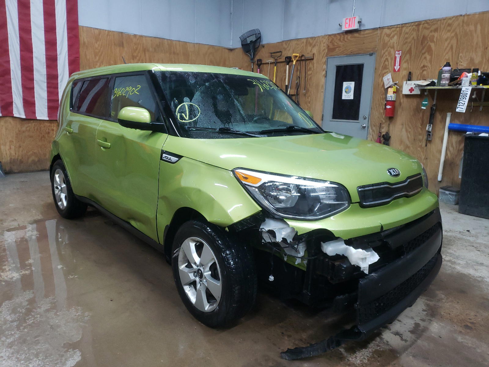 KIA SOUL 2017 with VIN KNDJN2A27H7879906 - Photo from auction
