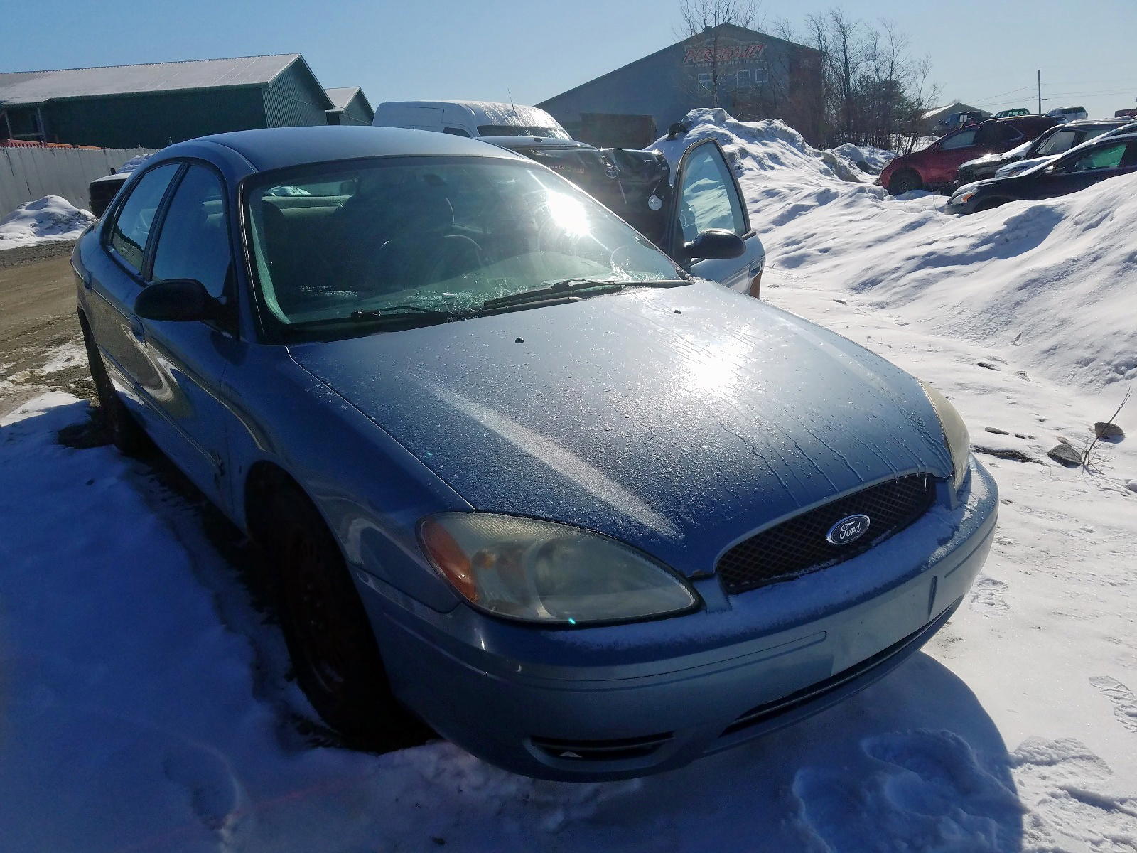 FORD TAURUS SE 2007 with VIN 1FAFP53U47A120203 - Photo from auction