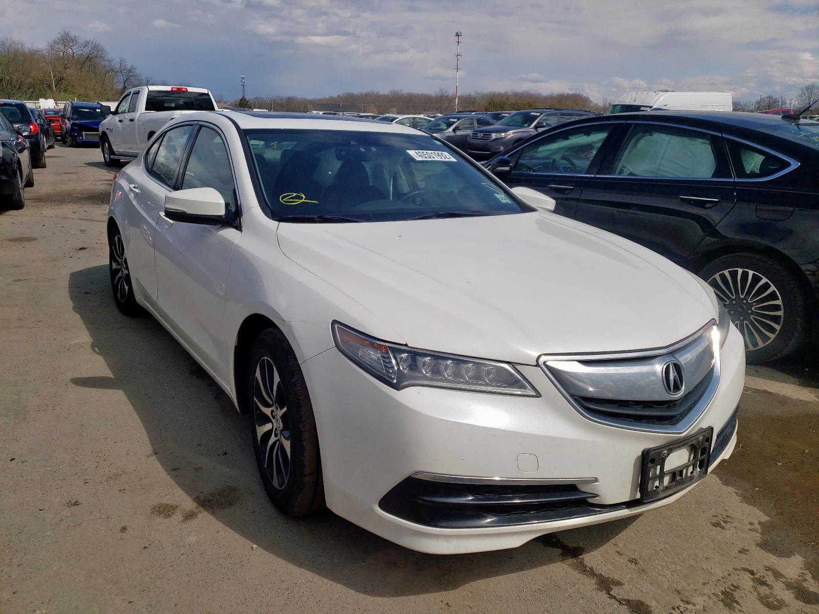 ACURA TLX TECH 2015 with VIN 19UUB1F5XFA011869 - Photo from auction