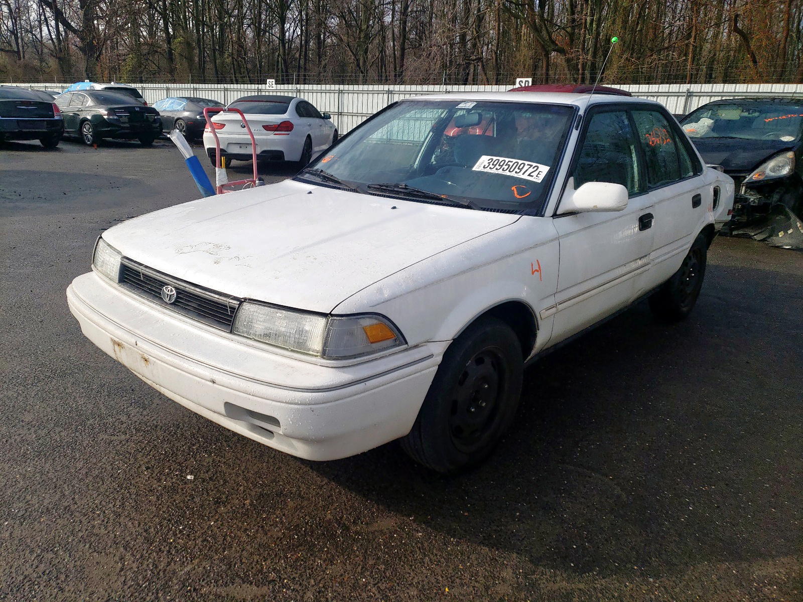 Photo 2 from auction – 1992 TOYOTA COROLLA LE with VIN 2T1AE97A4NC149758