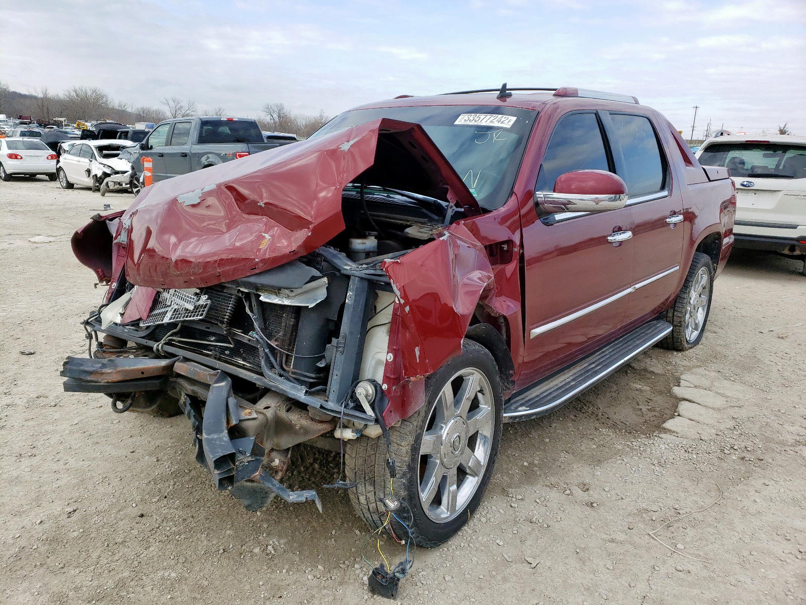 Photo 2 from auction – 2007 CADILLAC ESCALADE E with VIN 3GYFK62877G267324