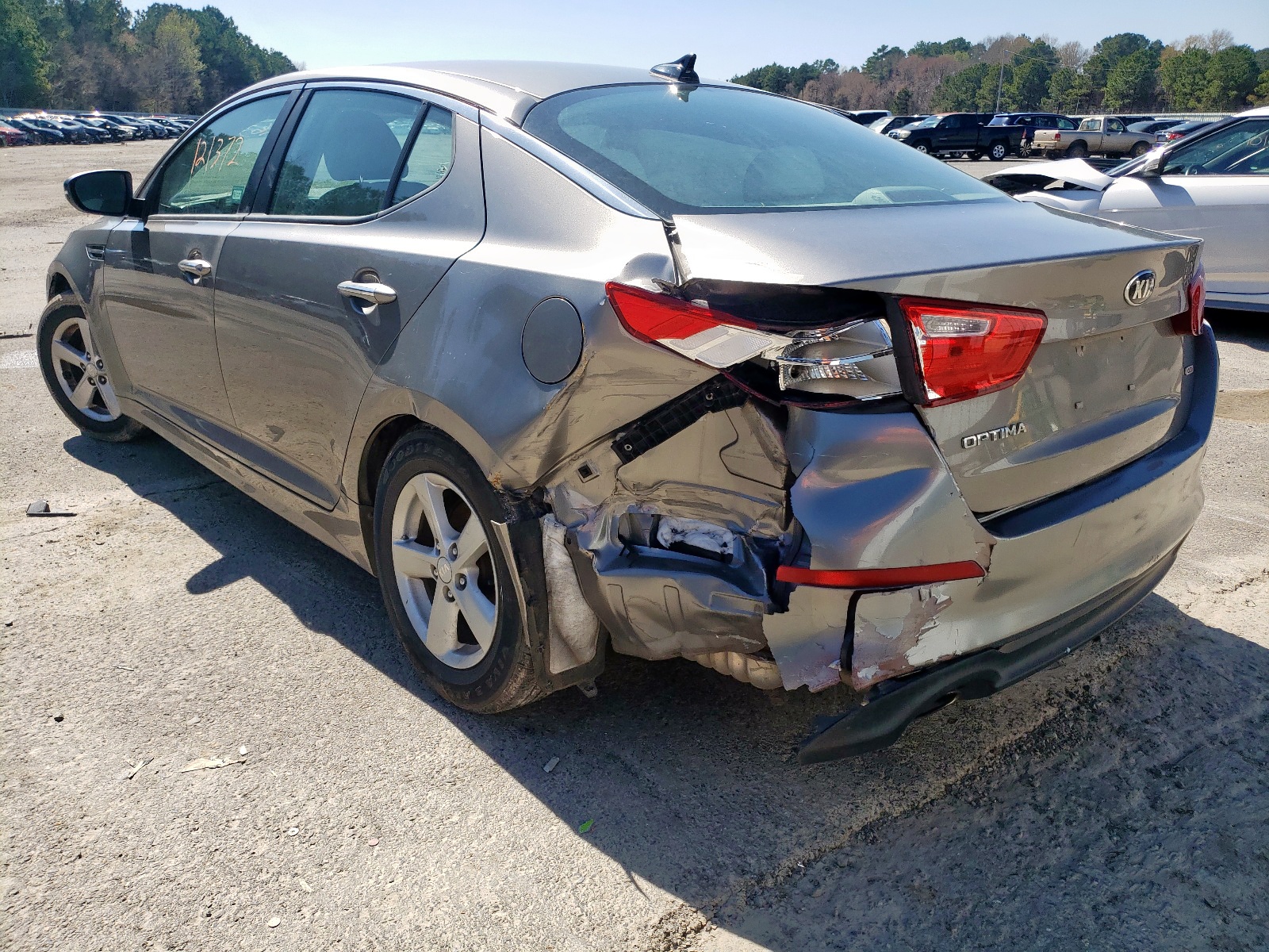 Photo 3 from auction – 2014 KIA OPTIMA LX with VIN 5XXGM4A72EG263313