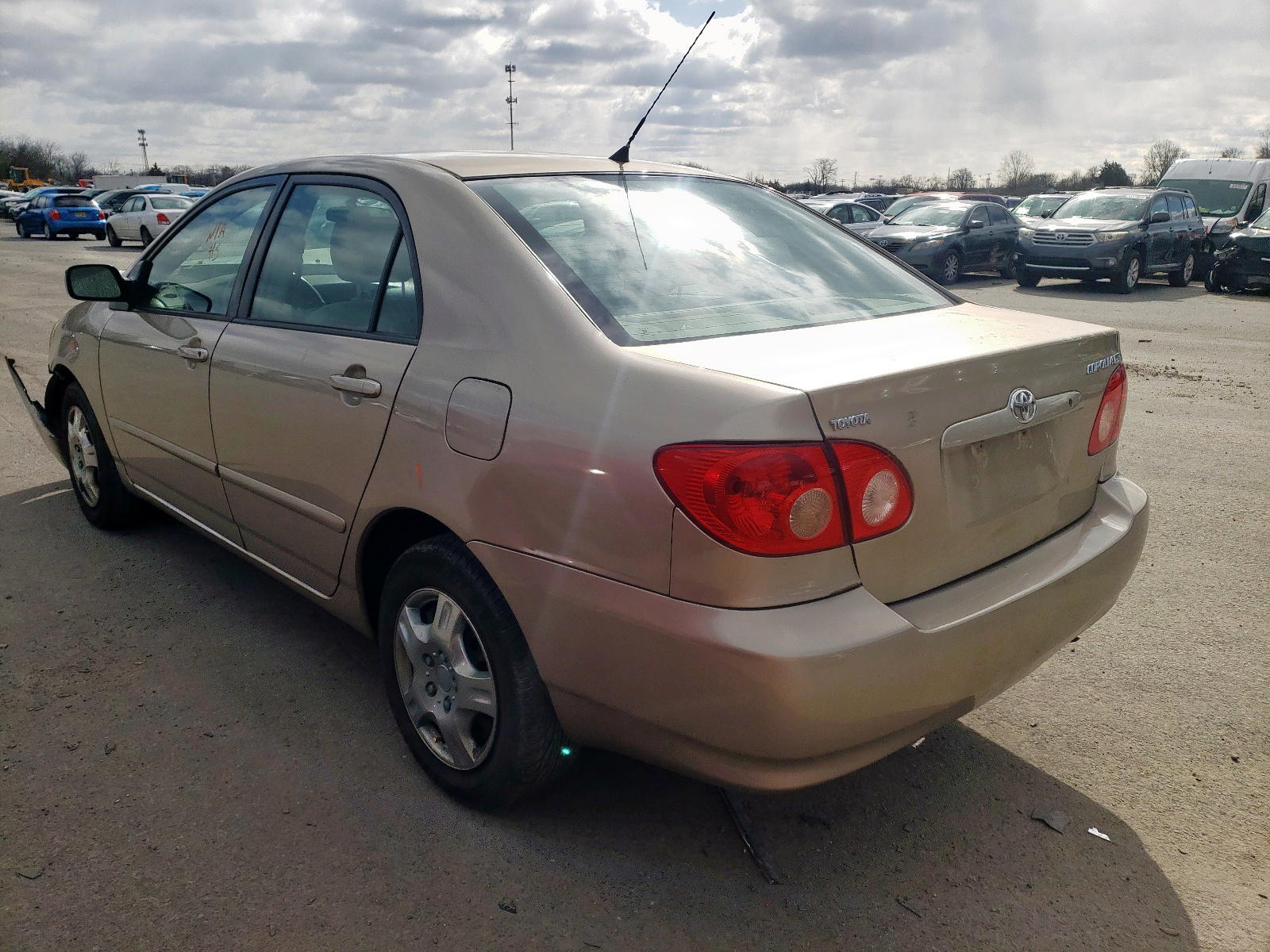 Photo 3 from auction – 2006 TOYOTA COROLLA CE with VIN 2T1BR32E96C594000