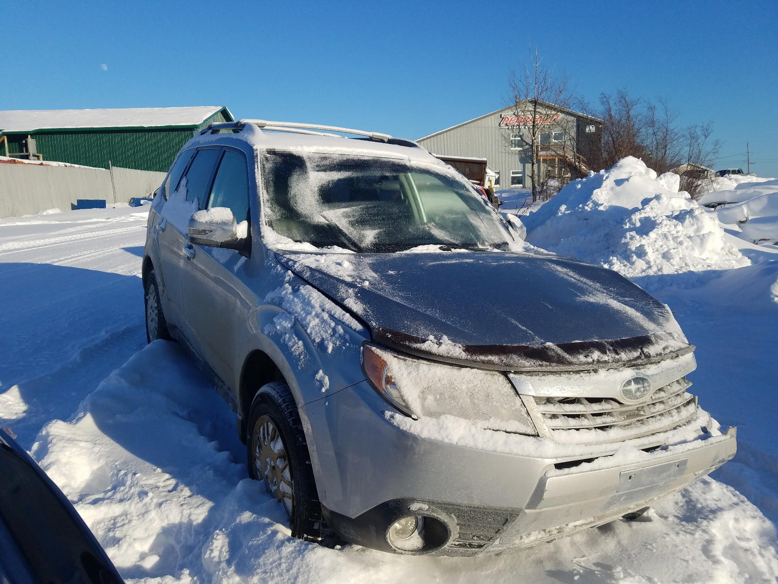 SUBARU FORESTER L 2012 with VIN JF2SHCEC2CH454103 - Photo from auction
