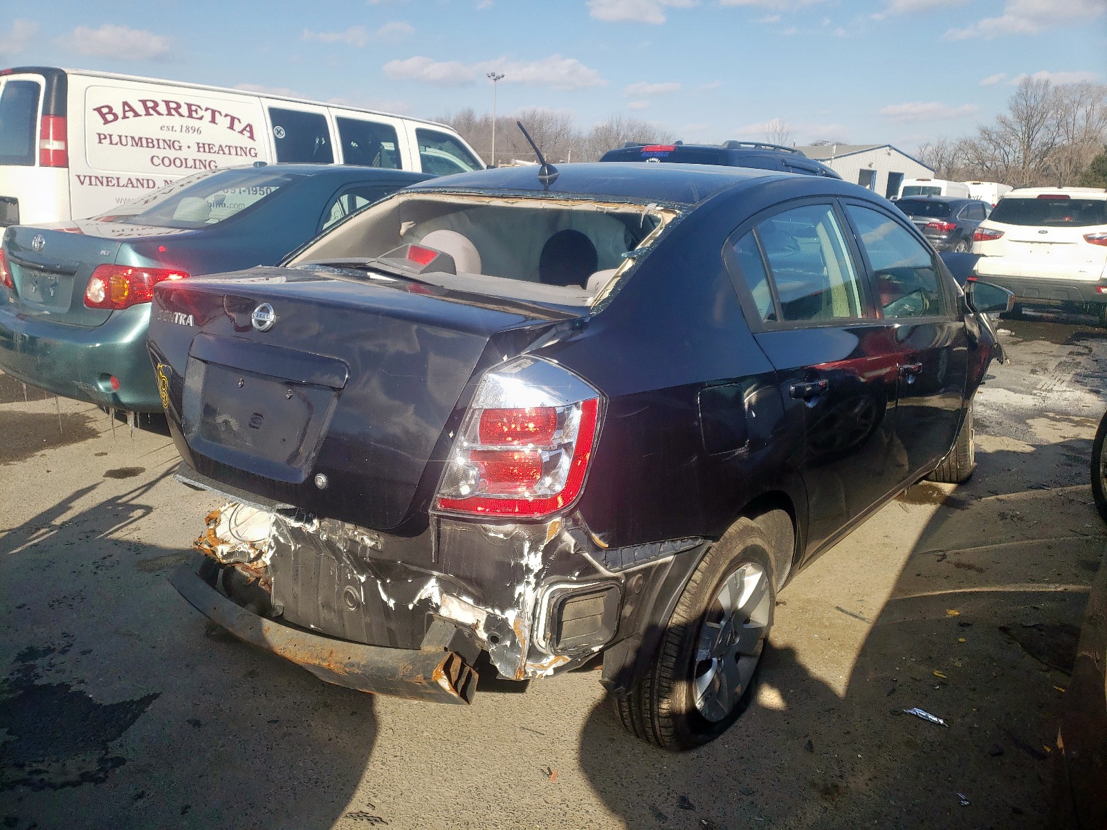 Photo 4 from auction – 2008 NISSAN SENTRA 2.0 with VIN 3N1AB61E98L679084