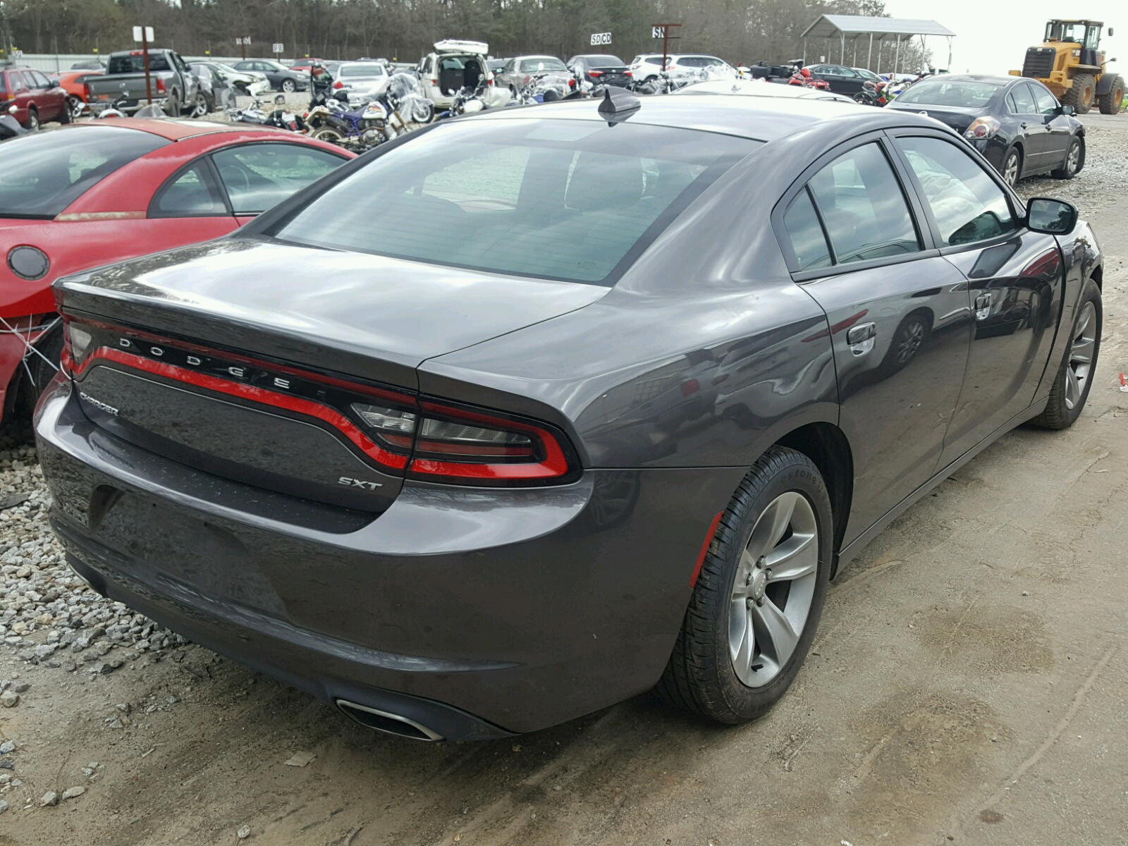 Photo 4 from auction – 2016 DODGE CHARGER SX with VIN 2C3CDXHG6GH186763