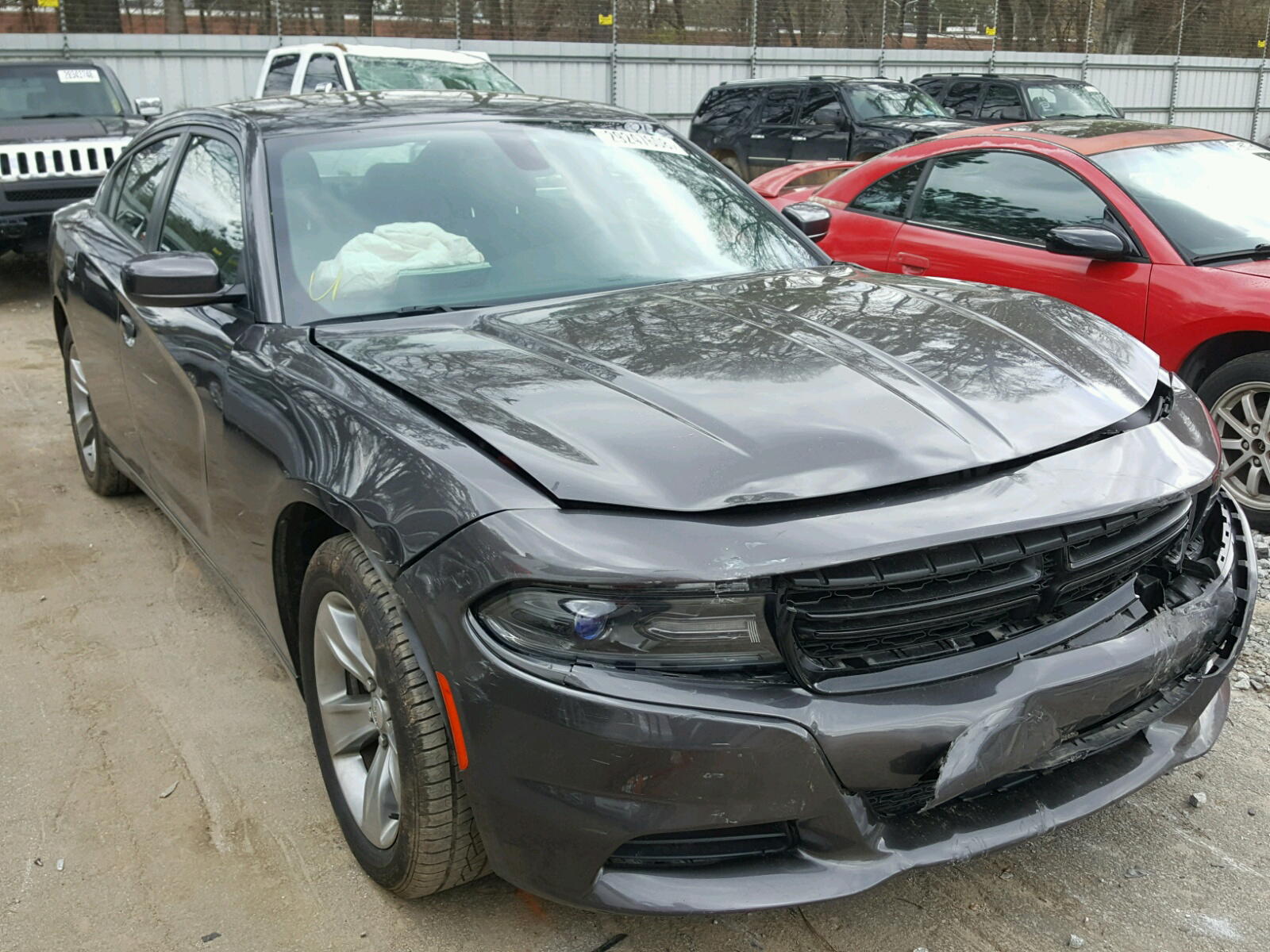DODGE CHARGER SX 2016 with VIN 2C3CDXHG6GH186763 - Photo from auction
