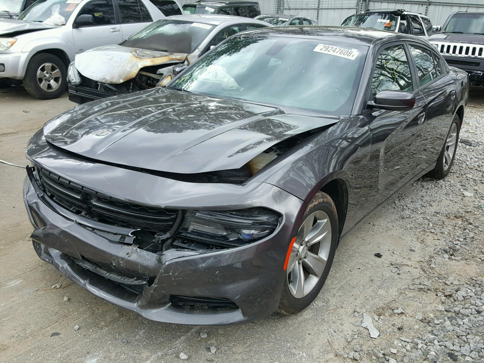 Photo 2 from auction – 2016 DODGE CHARGER SX with VIN 2C3CDXHG6GH186763