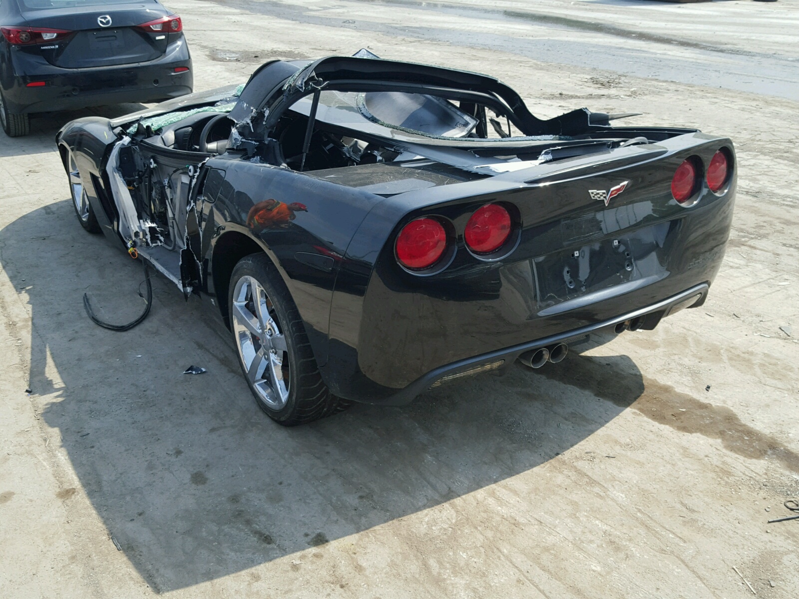 Photo 3 from auction – 2008 CHEVROLET CORVETTE with VIN 1G1YY26W085106684