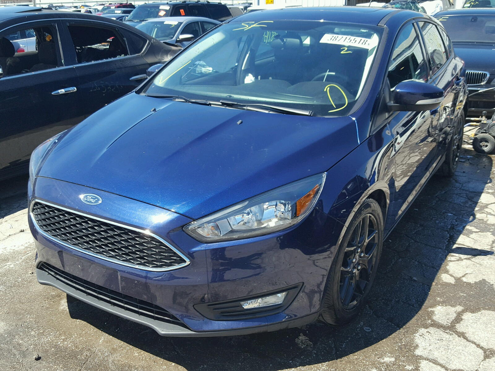 Photo 2 from auction – 2016 FORD FOCUS SE with VIN 1FADP3K2XGL224548