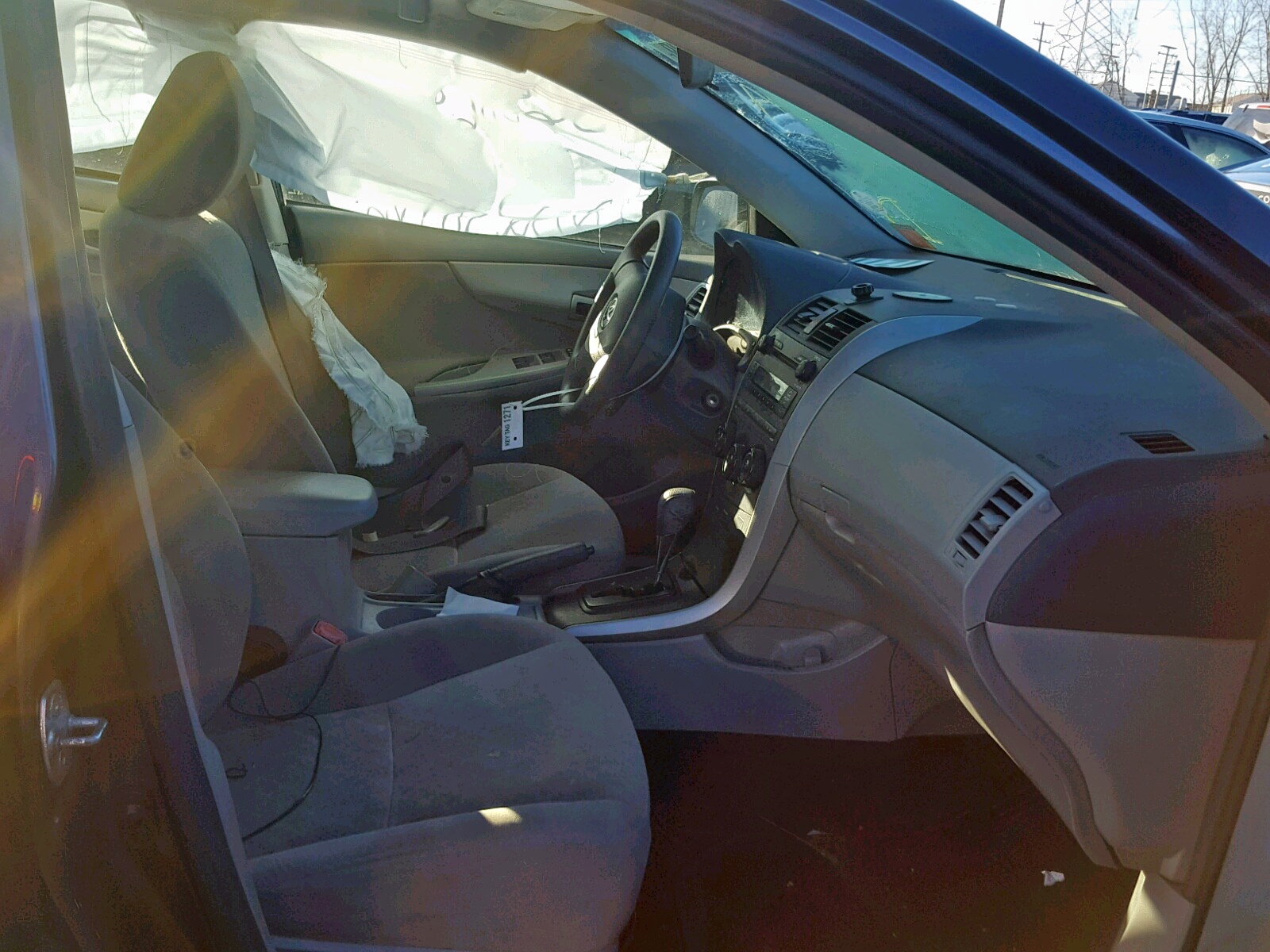 Photo 5 from auction – 2009 TOYOTA COROLLA BA with VIN 1NXBU40E99Z116539