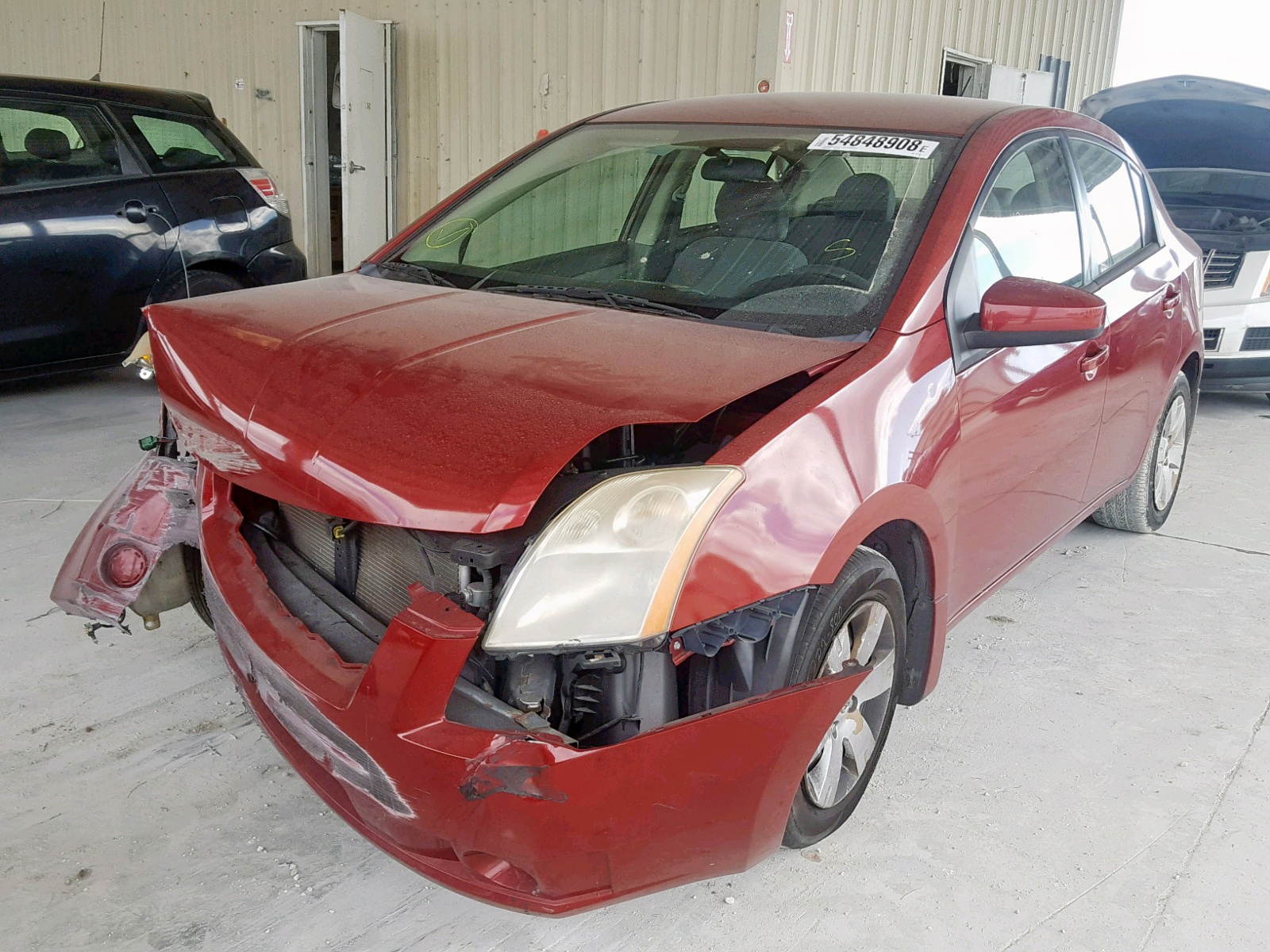 Photo 2 from auction – 2008 NISSAN SENTRA 2.0 with VIN 3N1AB61E08L622935