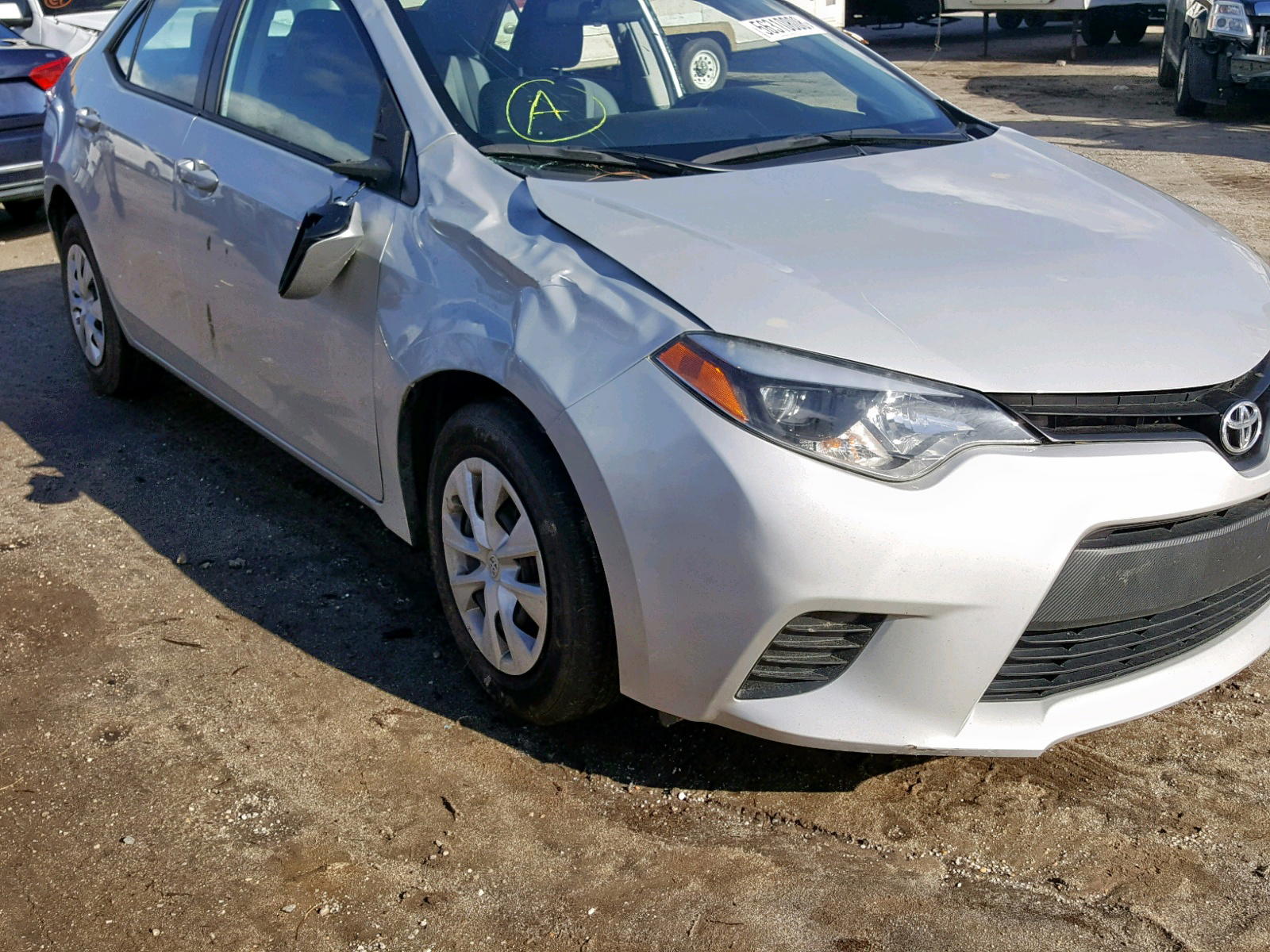 Photo 9 from auction – 2016 TOYOTA COROLLA L with VIN 2T1BURHEXGC511653