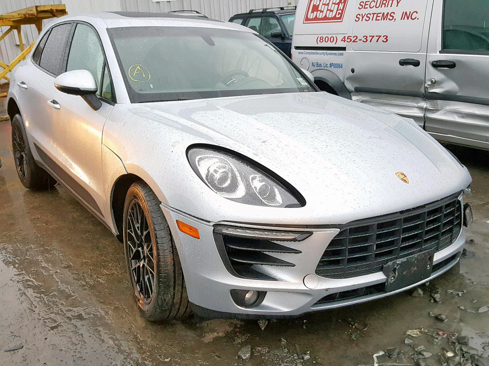 PORSCHE MACAN S 2016 with VIN WP1AB2A5XGLB48250 - Photo from auction