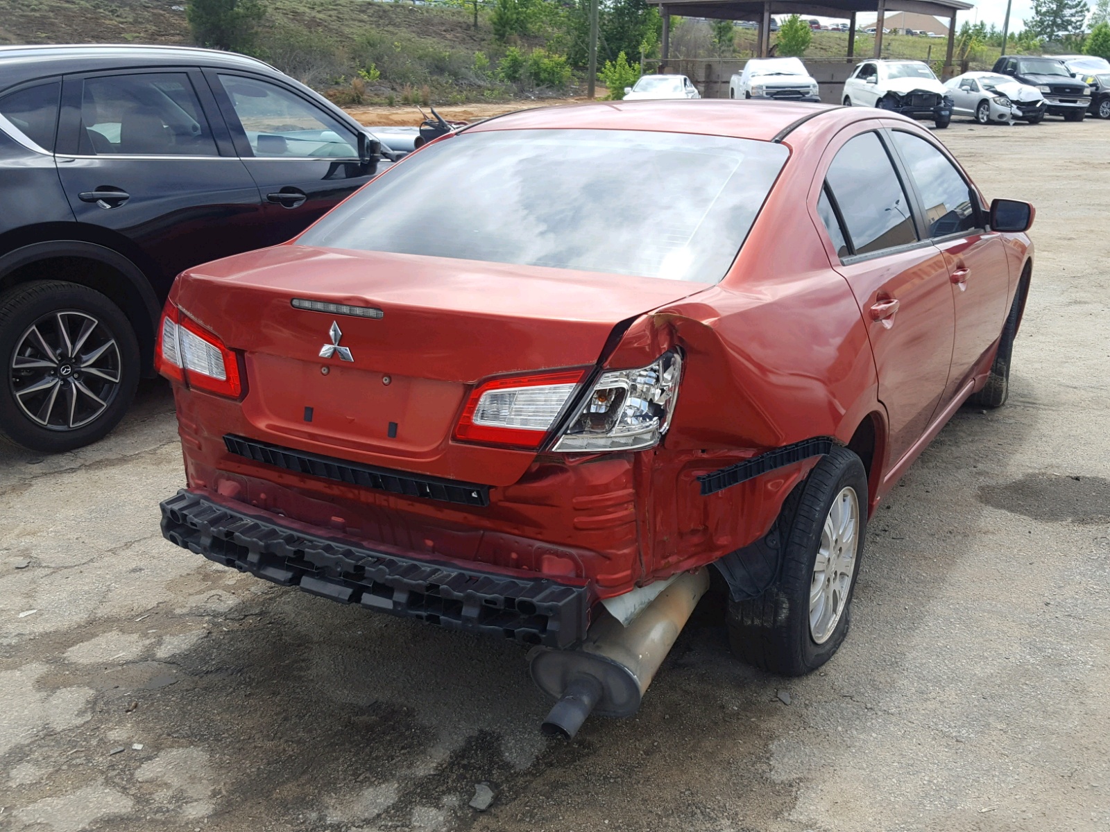 Photo 4 from auction – 2009 MITSUBISHI GALANT ES with VIN 4A3AB36F69E032816