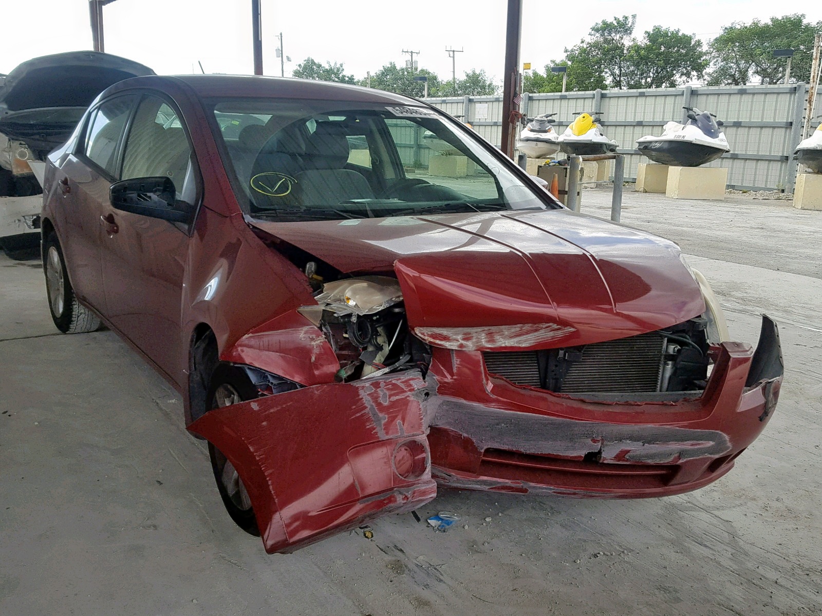 Photo 1 from auction – 2008 NISSAN SENTRA 2.0 with VIN 3N1AB61E08L622935