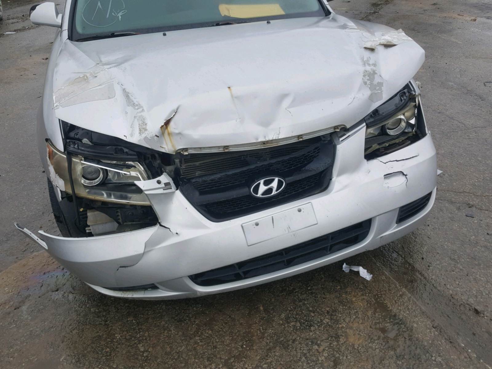 Photo 9 from auction – 2006 HYUNDAI SONATA GL with VIN KMHET46C06A134446