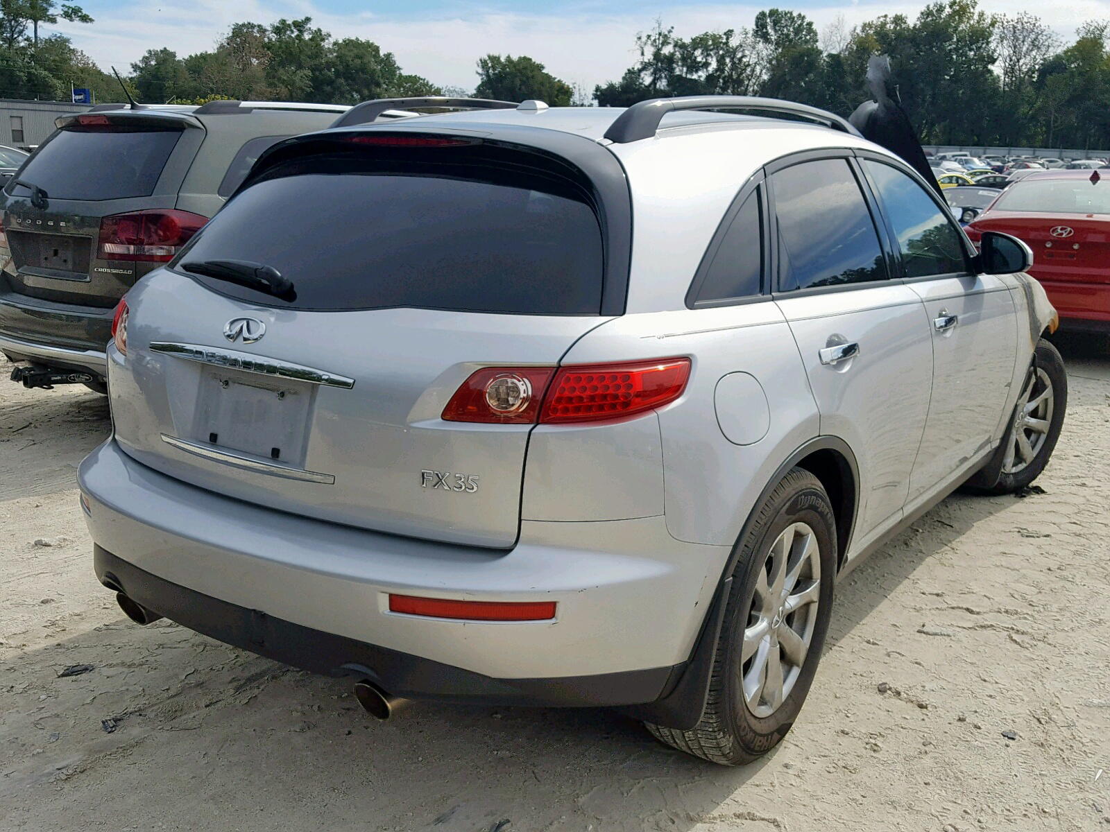 Photo 4 from auction – 2008 INFINITI FX35 with VIN JNRAS08U18X100732
