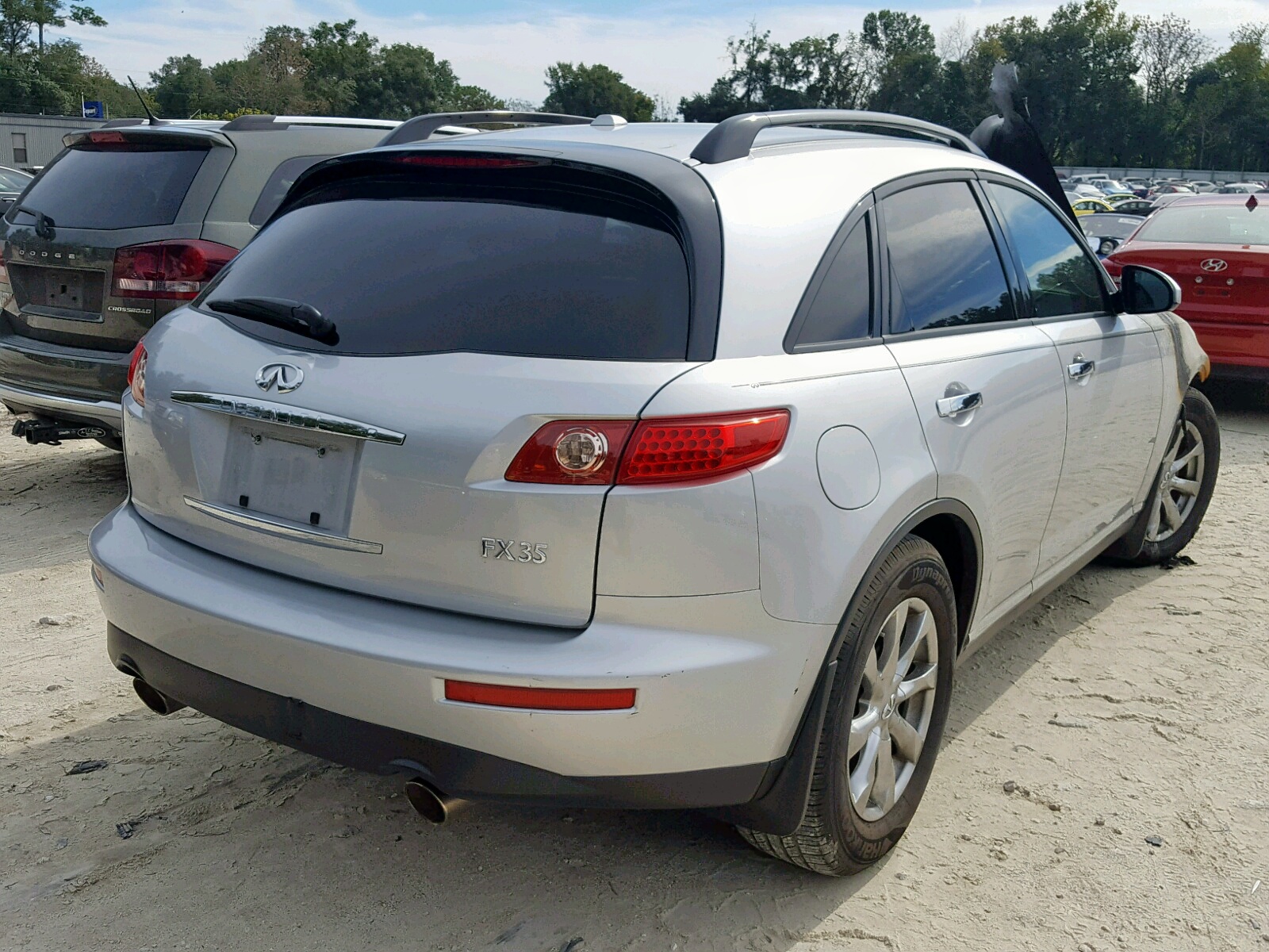 Zdjęcie 4 z aukcji – 2008 INFINITI FX35 z VIN JNRAS08U18X100732