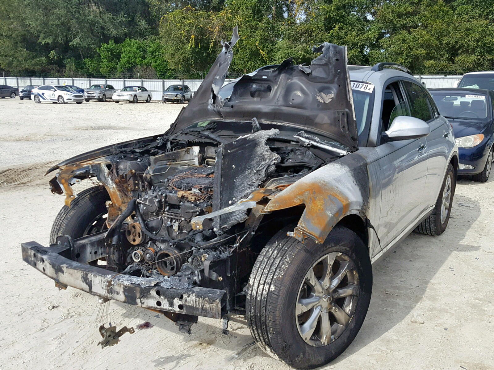 Photo 2 from auction – 2008 INFINITI FX35 with VIN JNRAS08U18X100732