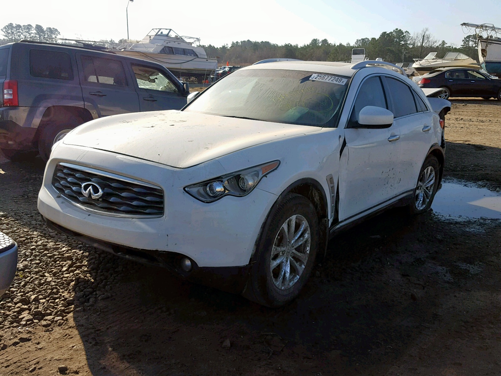 Photo 2 from auction – 2009 INFINITI FX35 with VIN JNRAS18U09M100620
