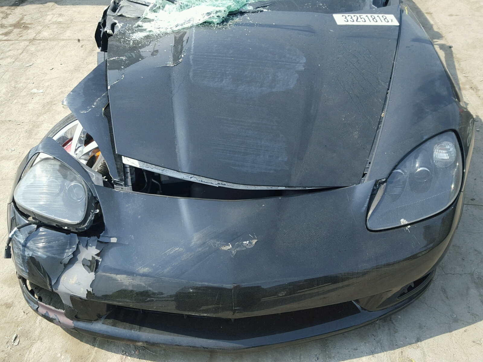 Photo 7 from auction – 2008 CHEVROLET CORVETTE with VIN 1G1YY26W085106684