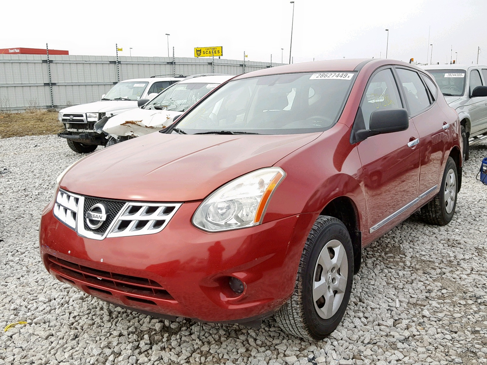 Photo 2 from auction – 2013 NISSAN ROGUE S with VIN JN8AS5MT6DW003704