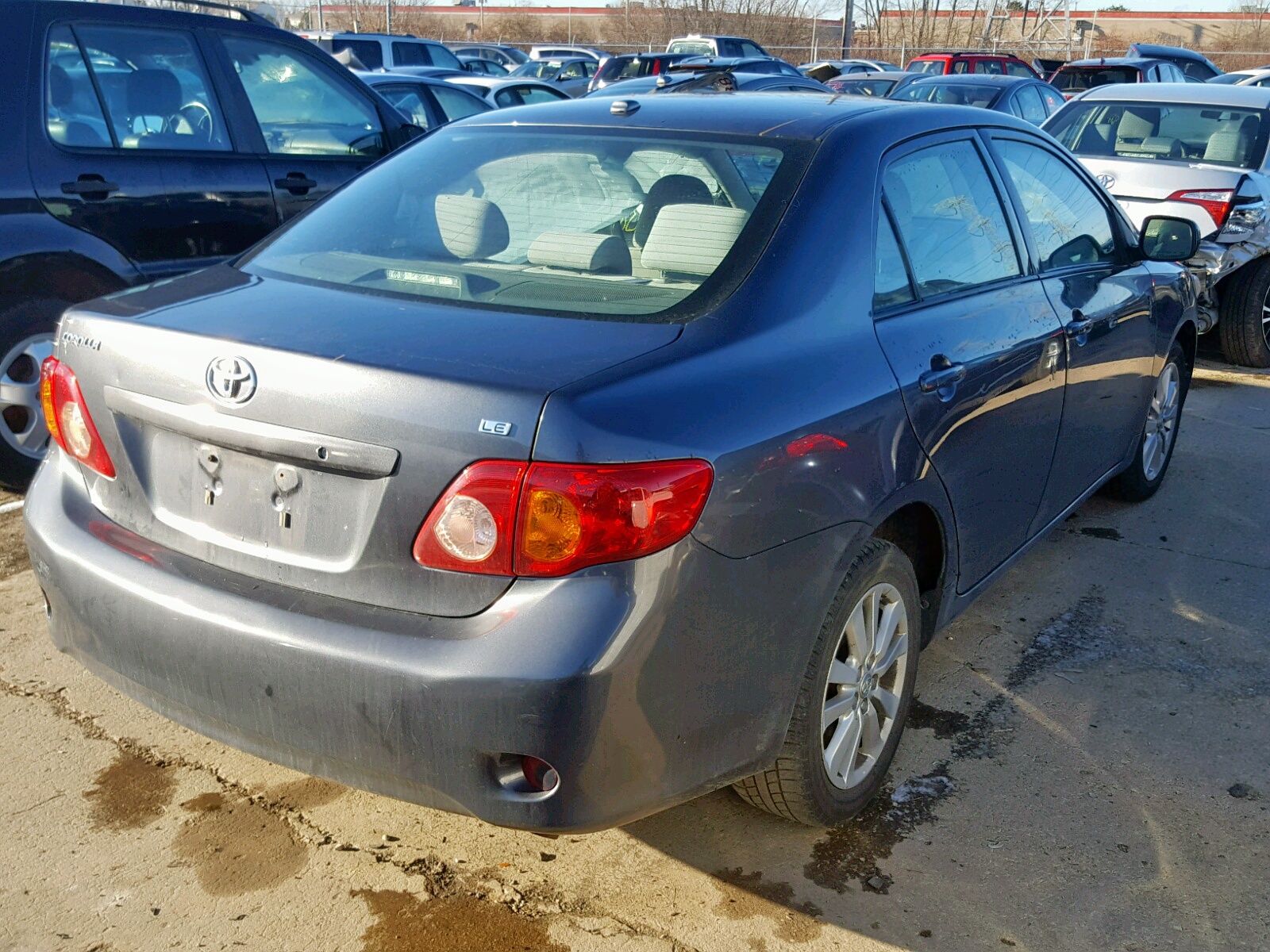 Photo 4 from auction – 2009 TOYOTA COROLLA BA with VIN 1NXBU40E99Z116539