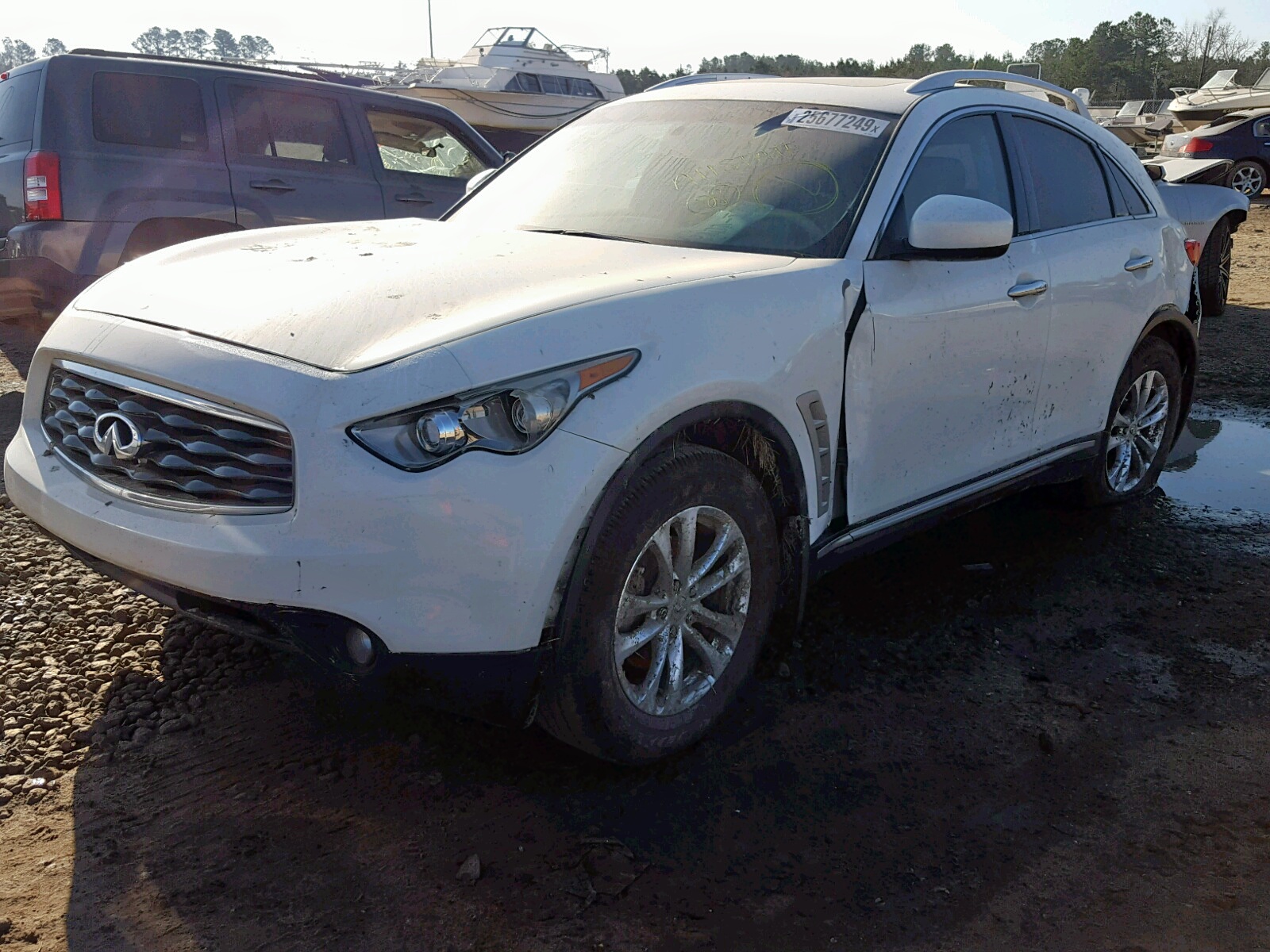 Photo 9 from auction – 2009 INFINITI FX35 with VIN JNRAS18U09M100620