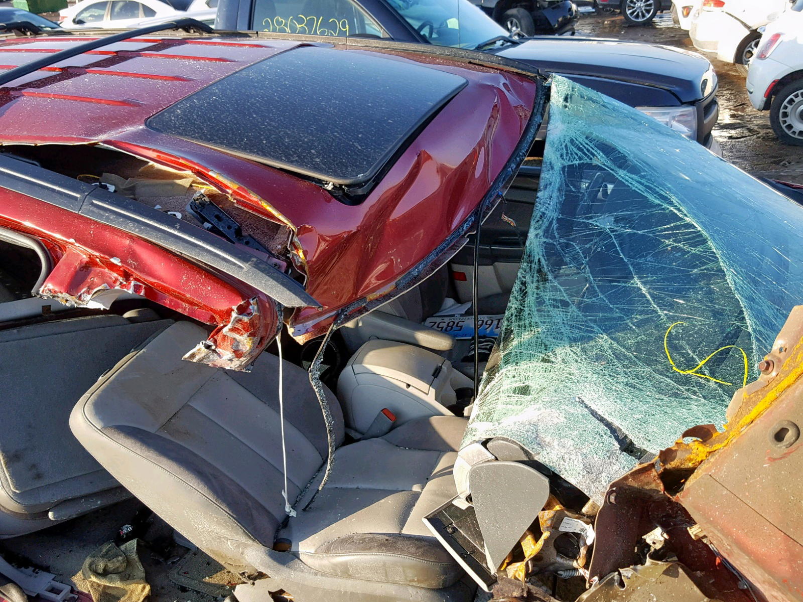 Photo 9 from auction – 2008 CHRYSLER PACIFICA T with VIN 2A8GM68X08R640226