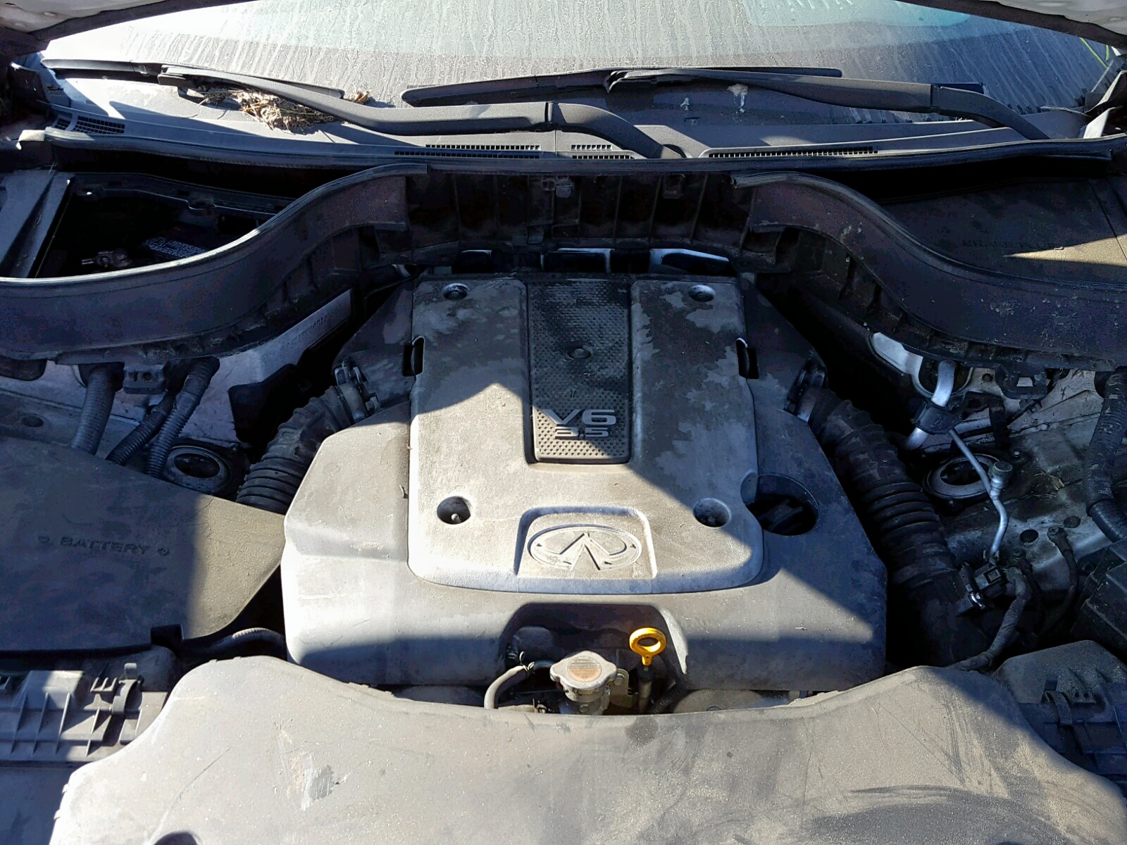 Photo 7 from auction – 2009 INFINITI FX35 with VIN JNRAS18U09M100620