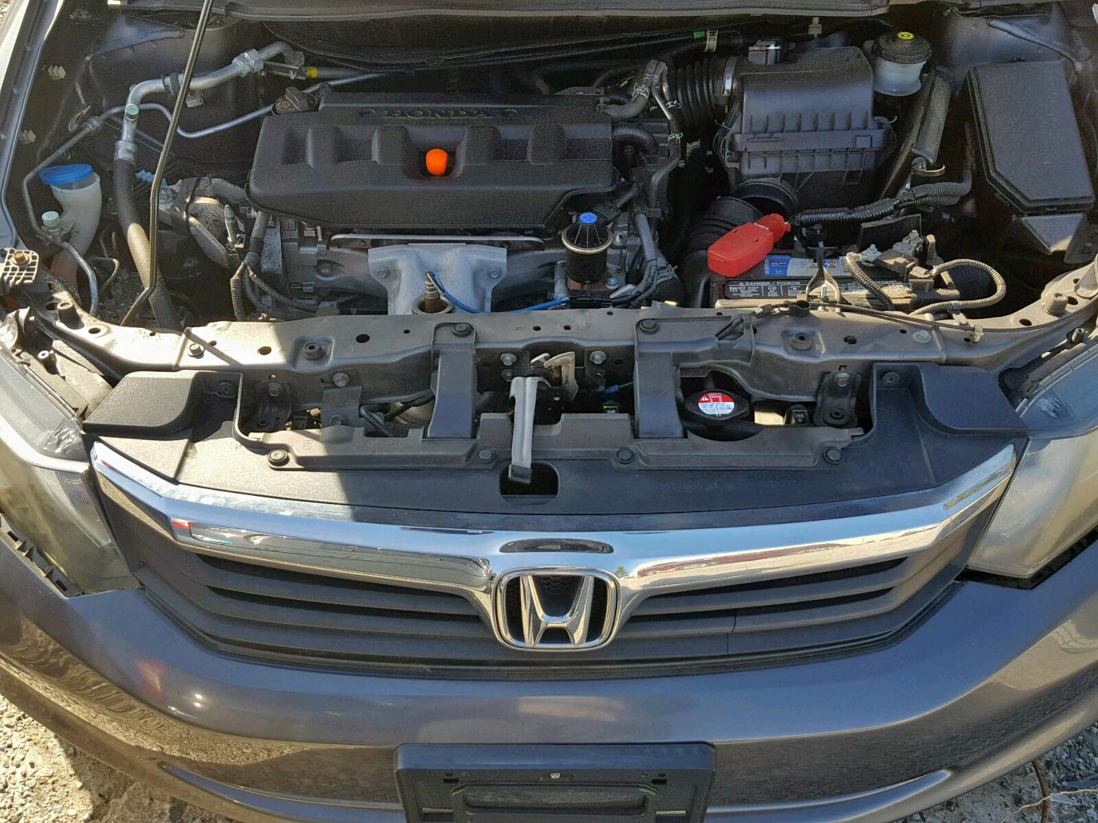 Photo 7 from auction – 2012 HONDA CIVIC LX with VIN 19XFB2F58CE005803