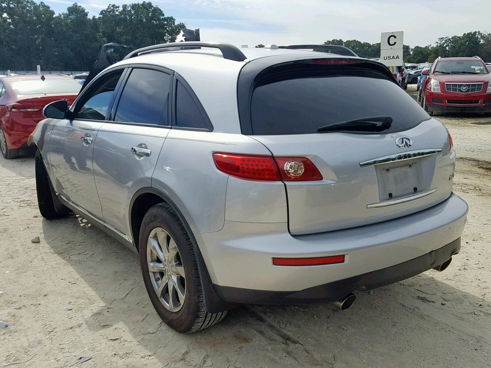 Photo 3 from auction – 2008 INFINITI FX35 with VIN JNRAS08U18X100732