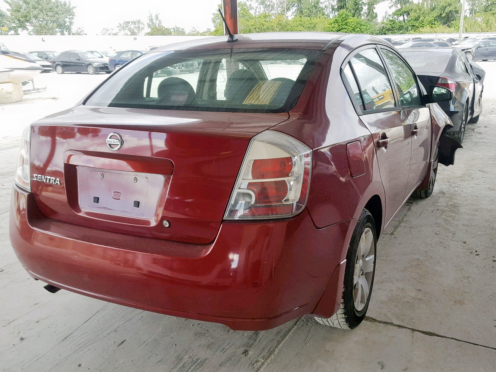 Photo 4 from auction – 2008 NISSAN SENTRA 2.0 with VIN 3N1AB61E08L622935