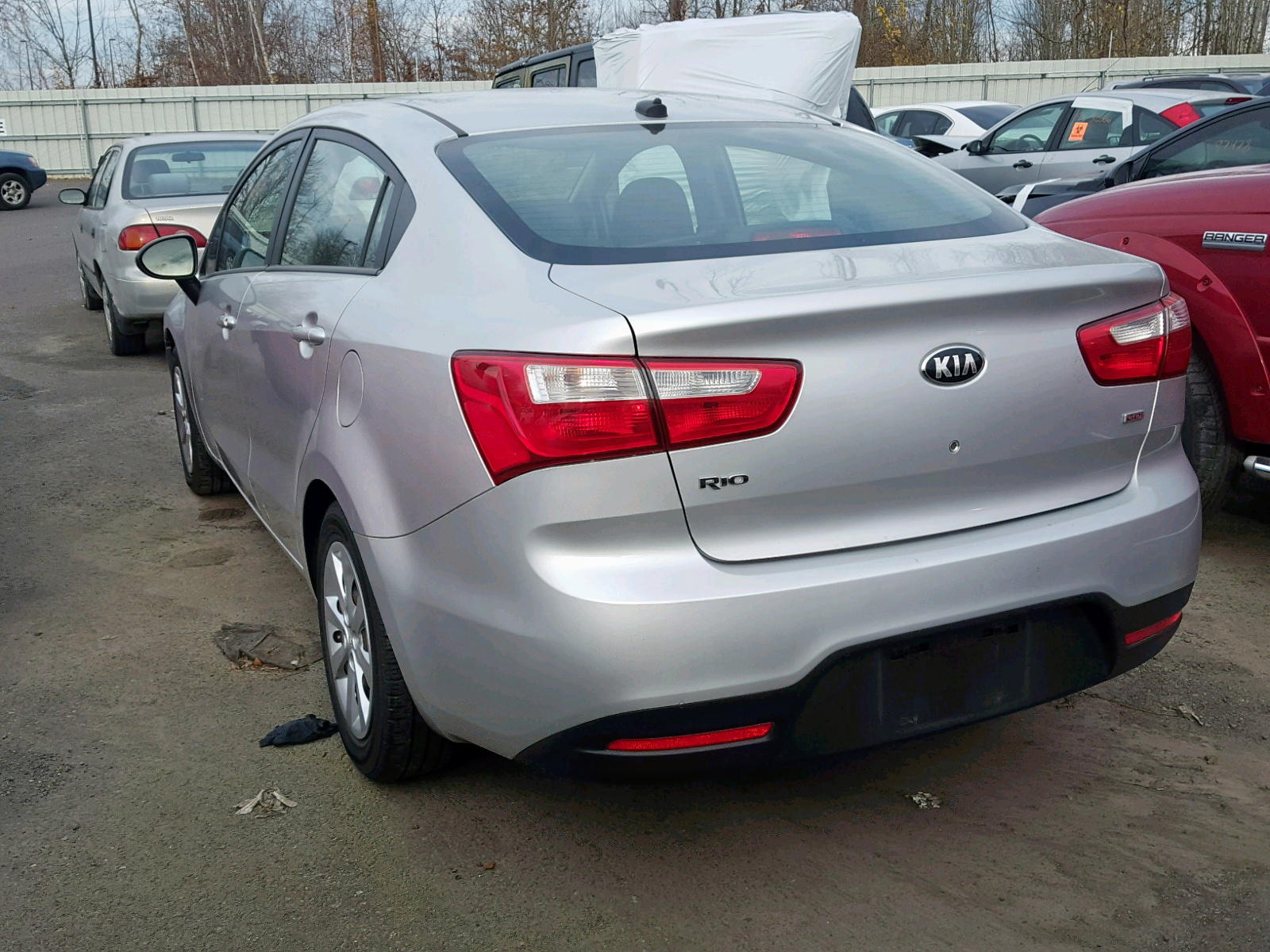Photo 3 from auction – 2013 KIA RIO LX with VIN KNADM4A38D6172914