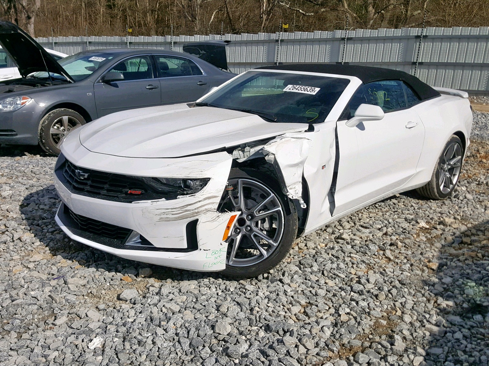 Photo 2 from auction – 2019 CHEVROLET CAMARO LS with VIN 1G1FB3DS0K0112245