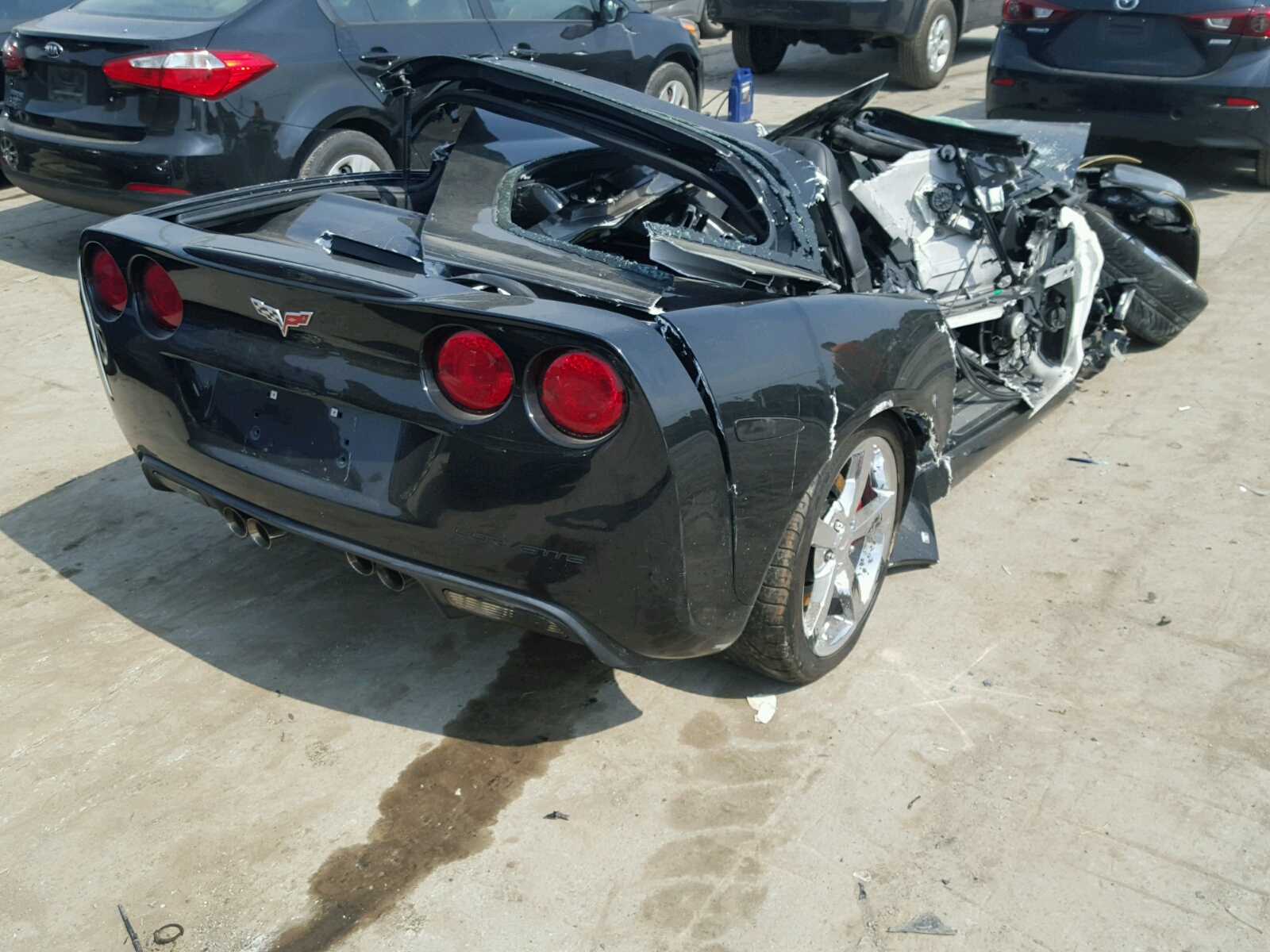 Photo 4 from auction – 2008 CHEVROLET CORVETTE with VIN 1G1YY26W085106684