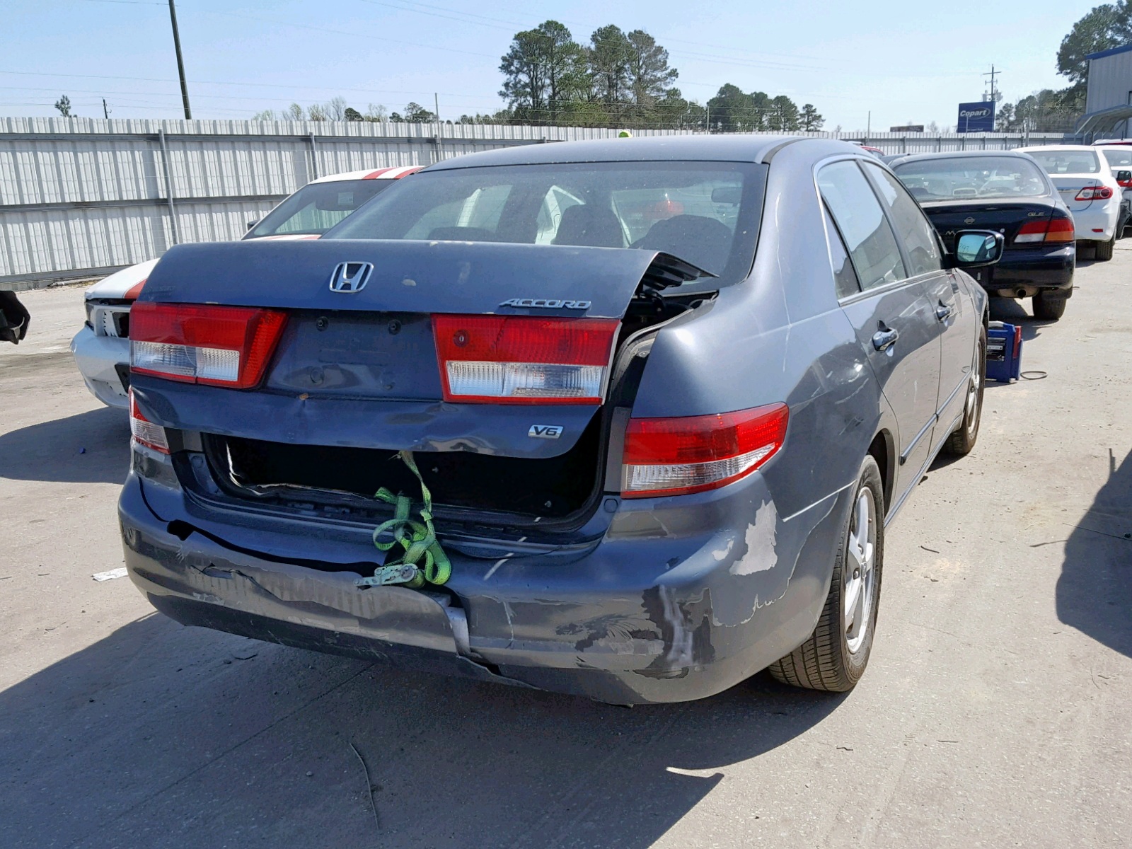 Photo 4 from auction – 2003 HONDA ACCORD EX with VIN 1HGCM56603A093984