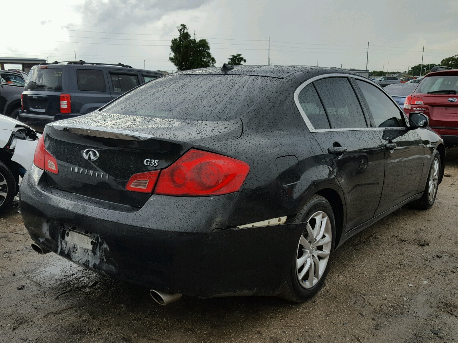 Photo 4 from auction – 2008 INFINITI G35 with VIN JNKBV61E28M225949