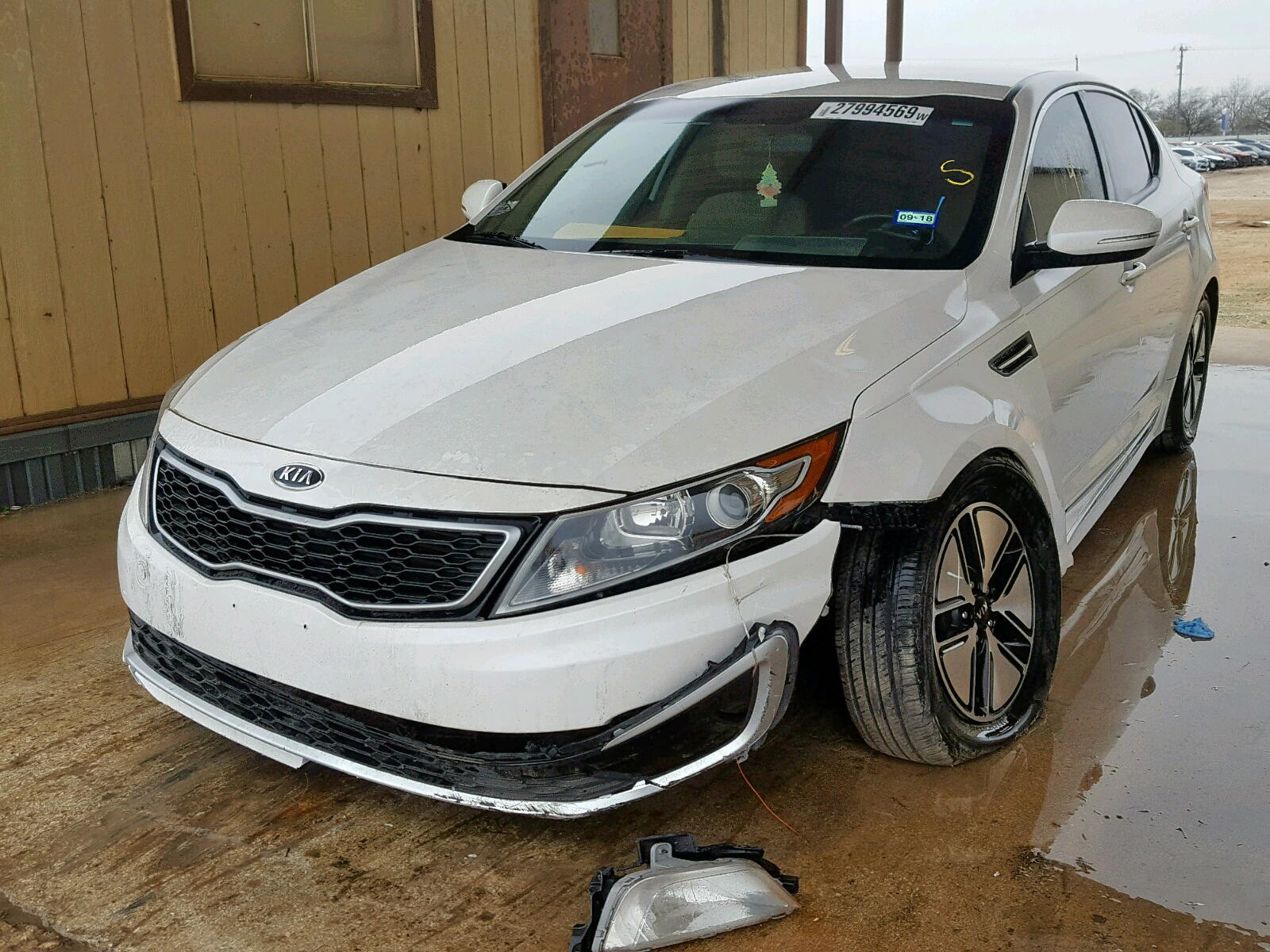 Photo 2 from auction – 2012 KIA OPTIMA HYB with VIN KNAGM4AD8C5009884