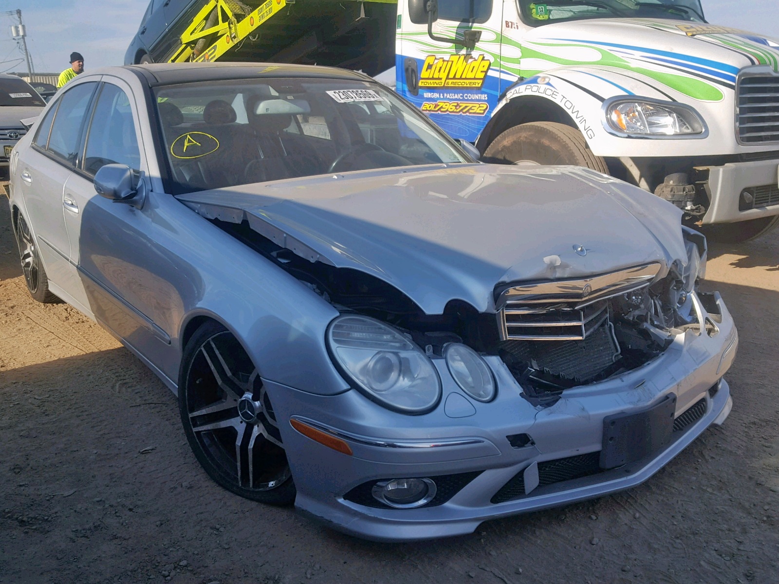 MERCEDES-BENZ E 550 4MAT 2008 with VIN WDBUF90X78B282489 - Photo from auction