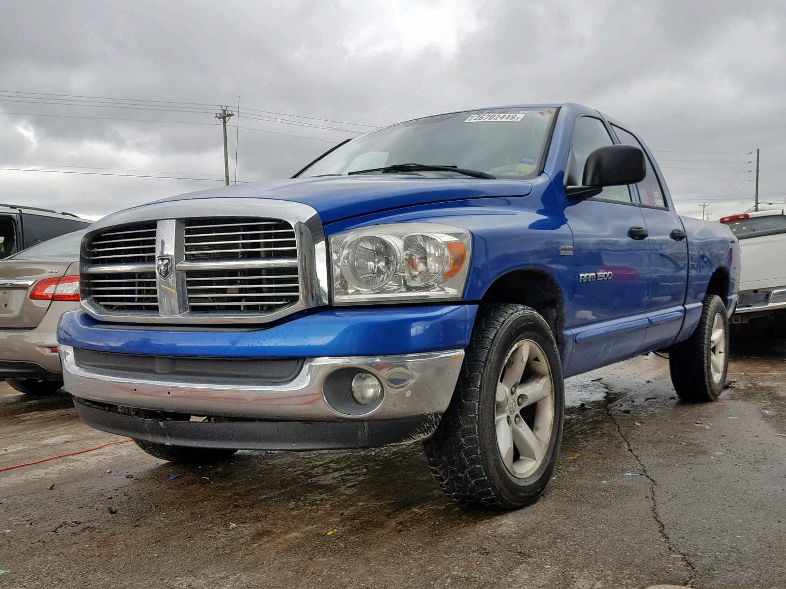 Photo 2 from auction – 2007 DODGE RAM 1500 S with VIN 1D7HU18267S179667