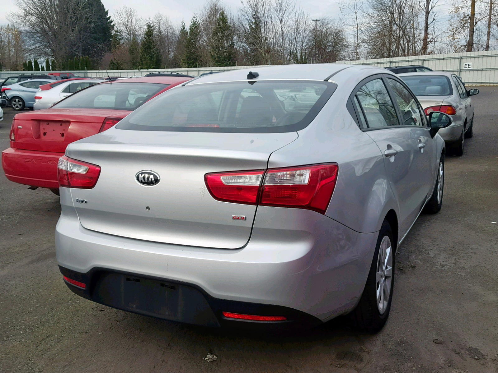 Photo 4 from auction – 2013 KIA RIO LX with VIN KNADM4A38D6172914