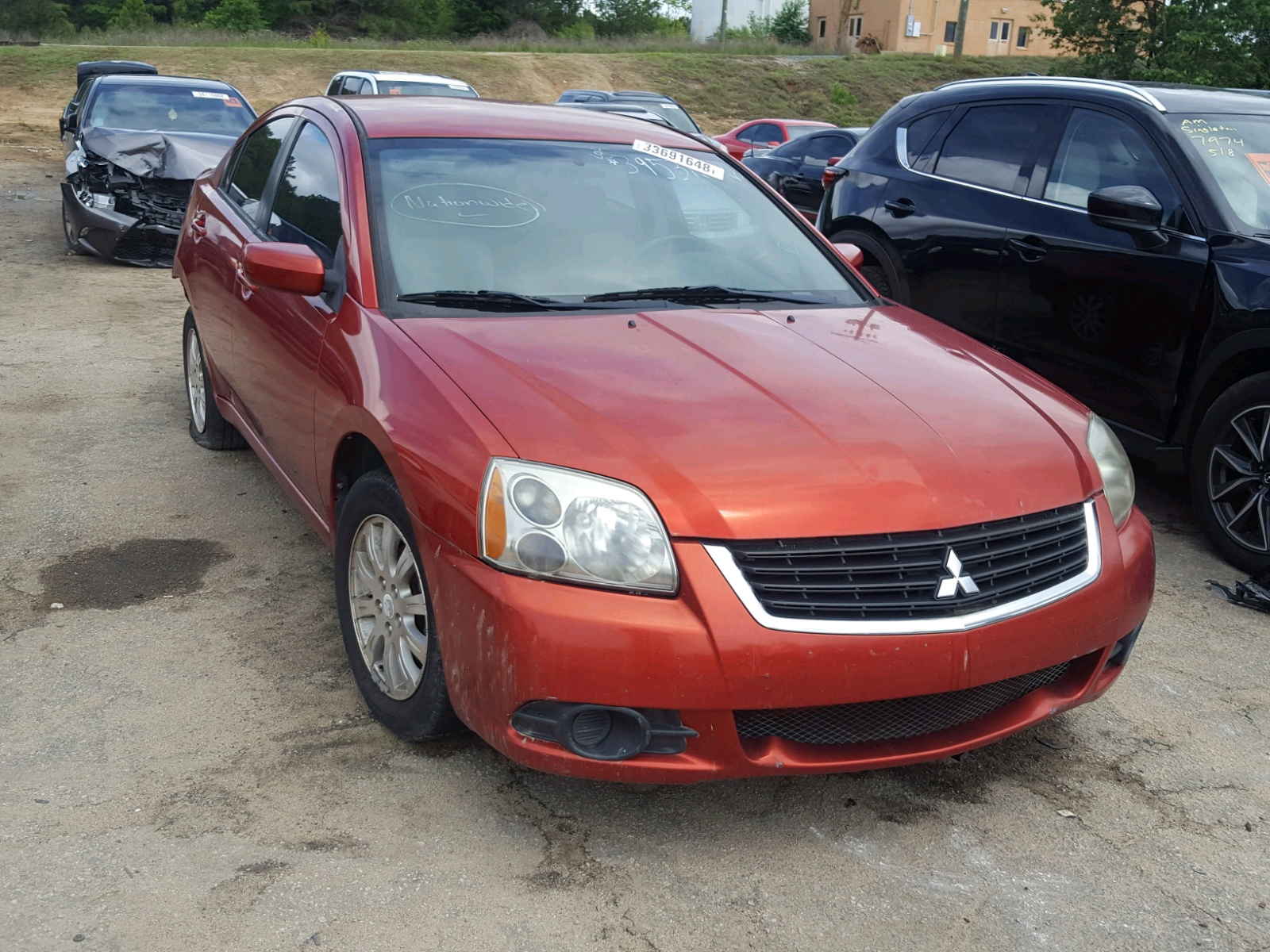 MITSUBISHI GALANT ES 2009 with VIN 4A3AB36F69E032816 - Photo from auction