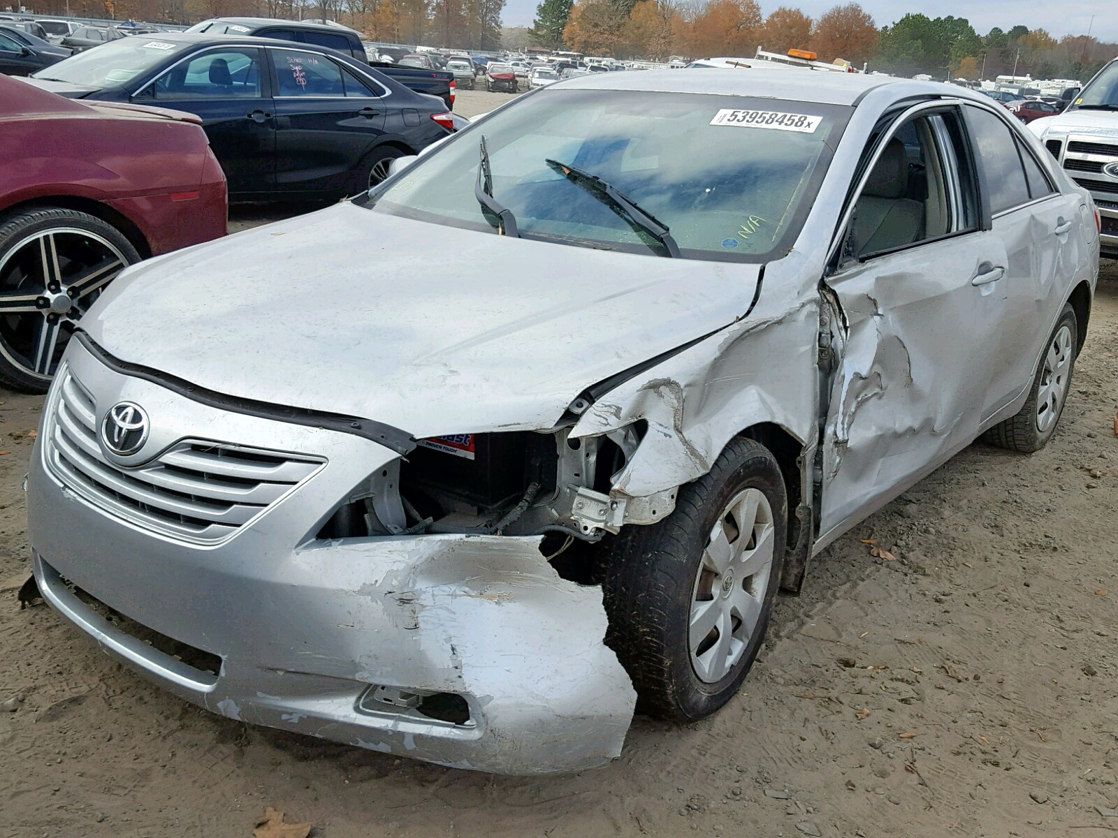 Photo 2 from auction – 2007 TOYOTA CAMRY NEW with VIN 4T1BE46K07U049336