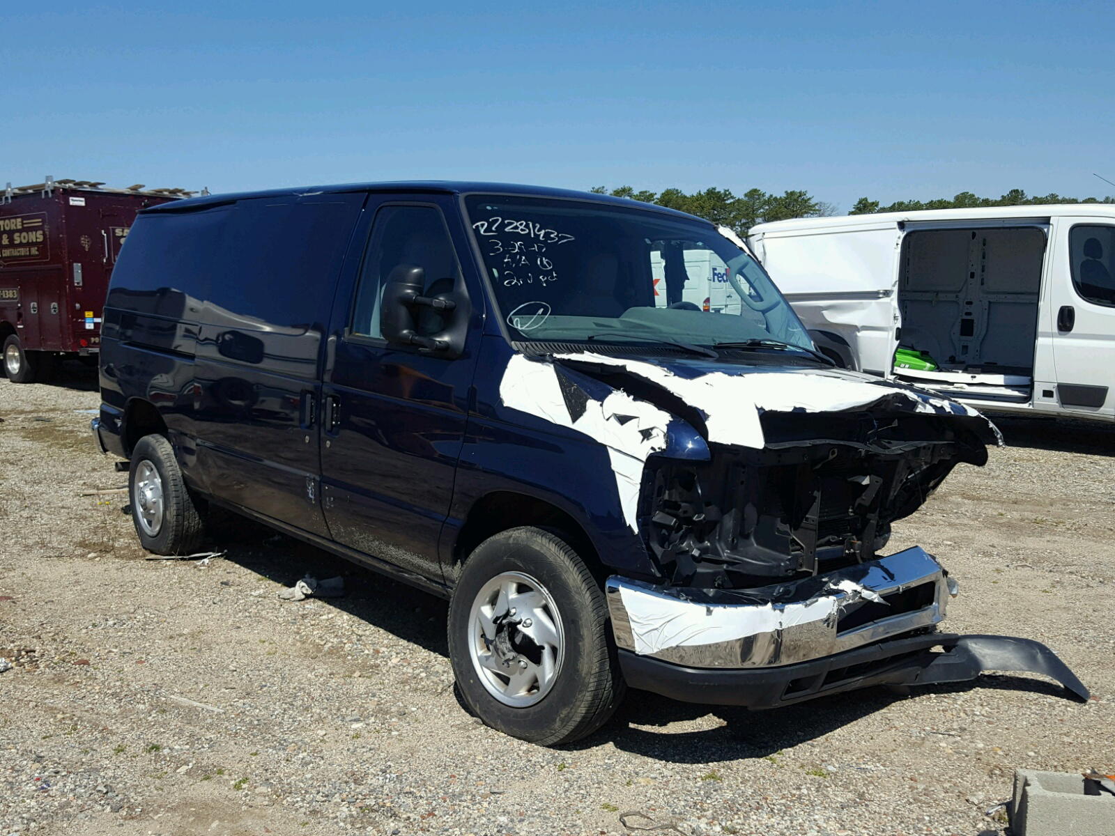 FORD ECONOLINE 2013 with VIN 1FTNE1EW0DDA60711 - Photo from auction