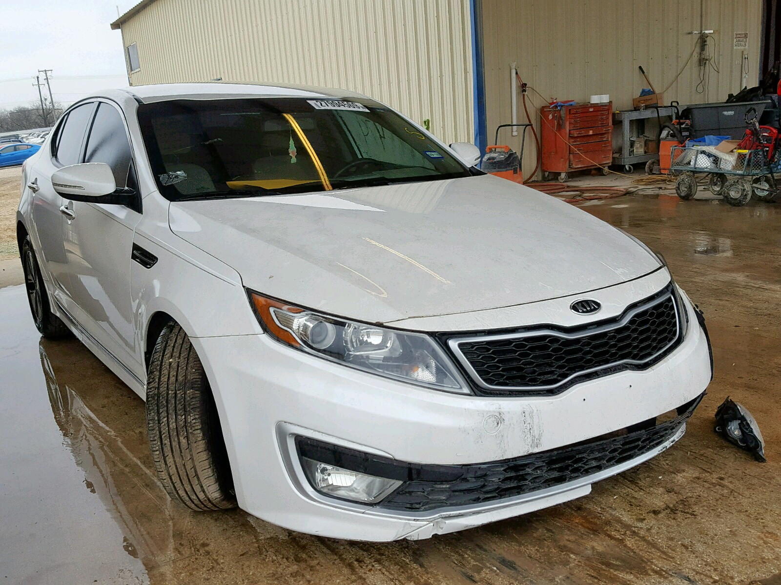 KIA OPTIMA HYB 2012 with VIN KNAGM4AD8C5009884 - Photo from auction
